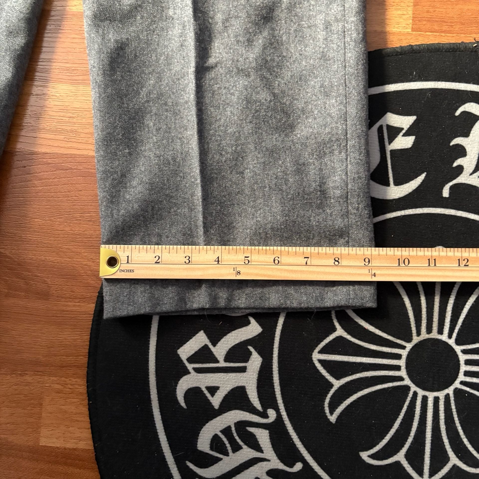 Vintage Pendleton Grey Wool Trousers 34x26 9