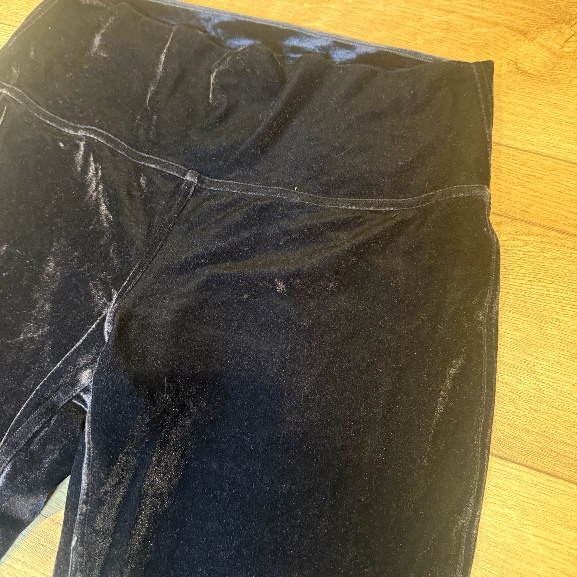 Lululemon Align Pant Velvet Size 12 Black Leggings 3