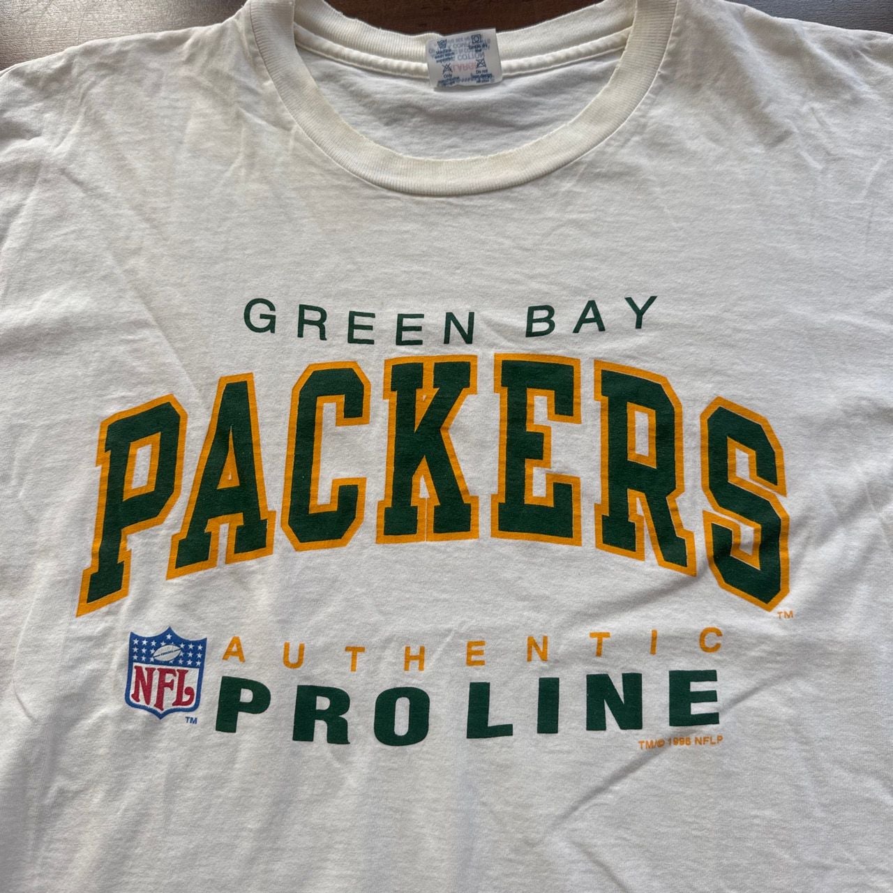 Champion Green Bay Packers NFL Pro Line T-Shirt White 3