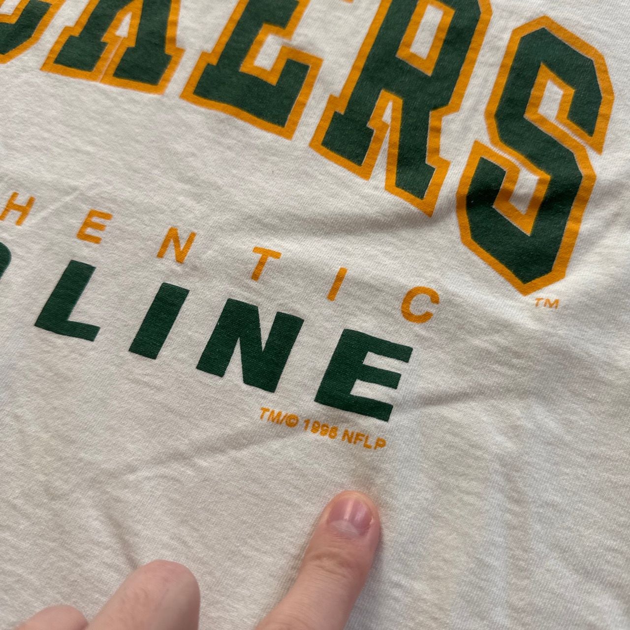 Champion Green Bay Packers NFL Pro Line T-Shirt White 4