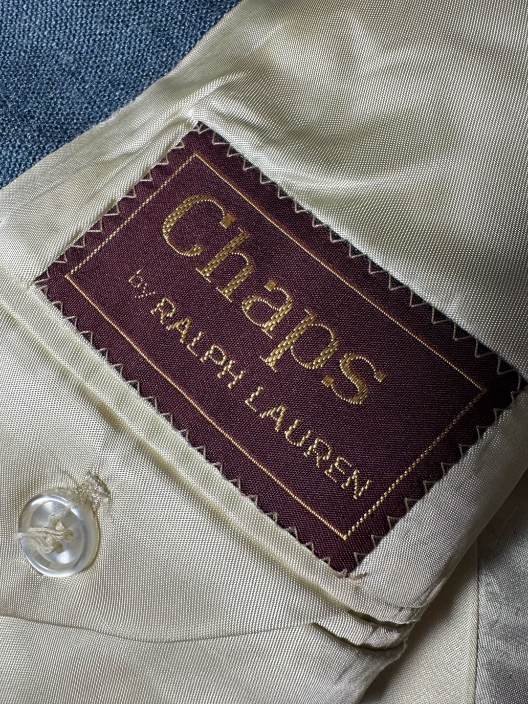 Chaps by Ralph Lauren Blazer Sport Coat Gray Wool USA Made 3