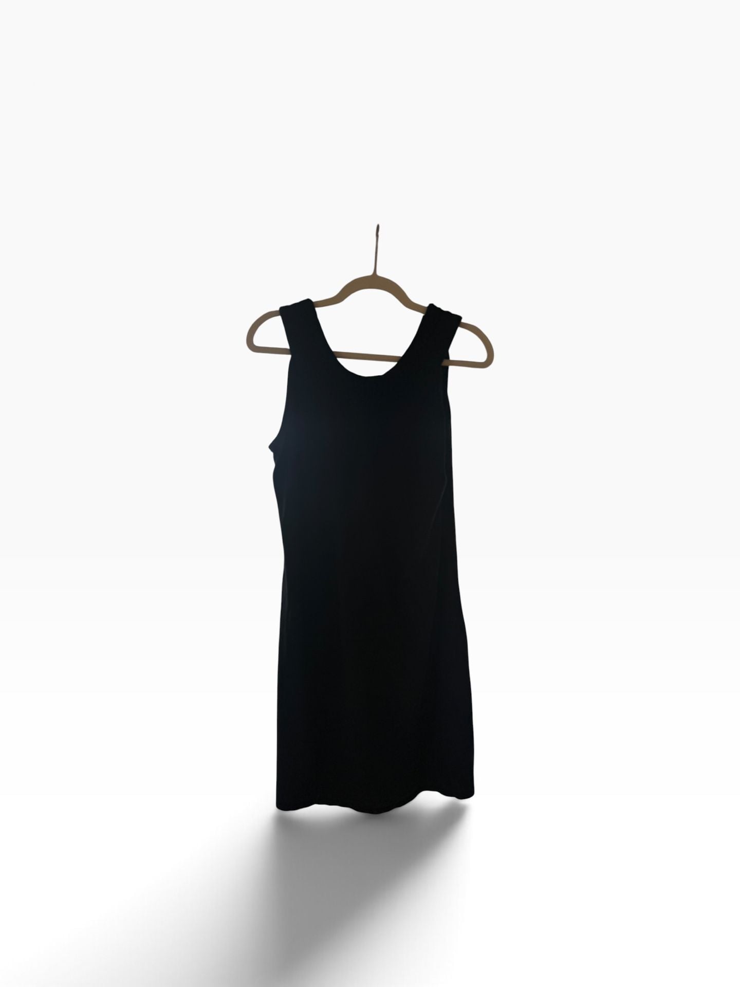 Tommy Bahama Embroidered Neck Dress Size M Black 4