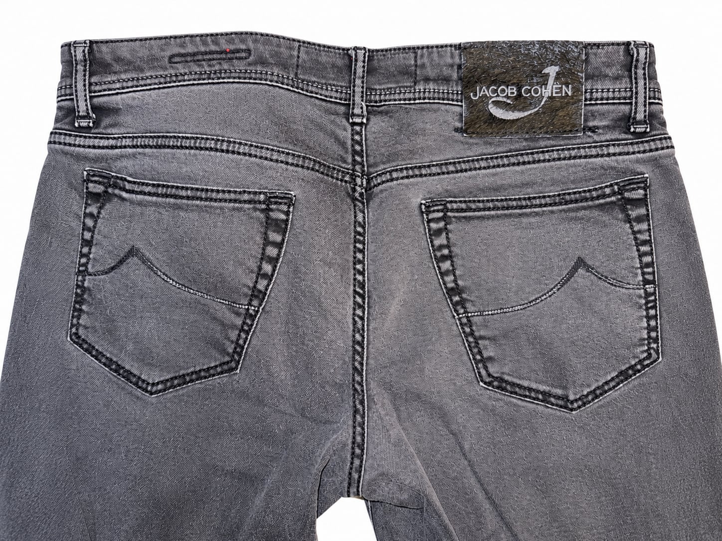 Jacob Cohen J688 COMF Tailored Jeans Gray 98% Cotton 32 6