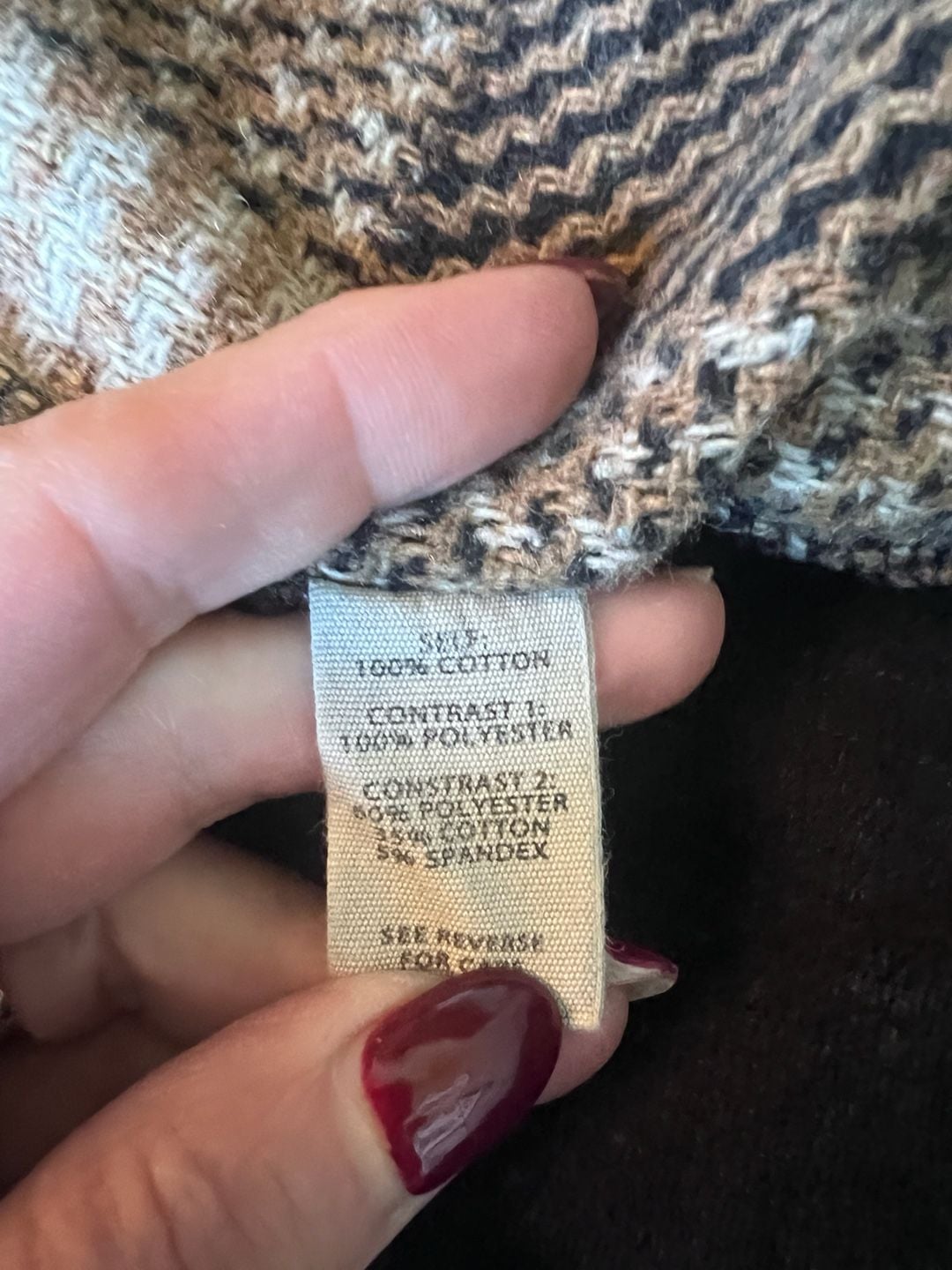 Gilded Intent Plaid Corduroy Hooded Shacket Size L 6