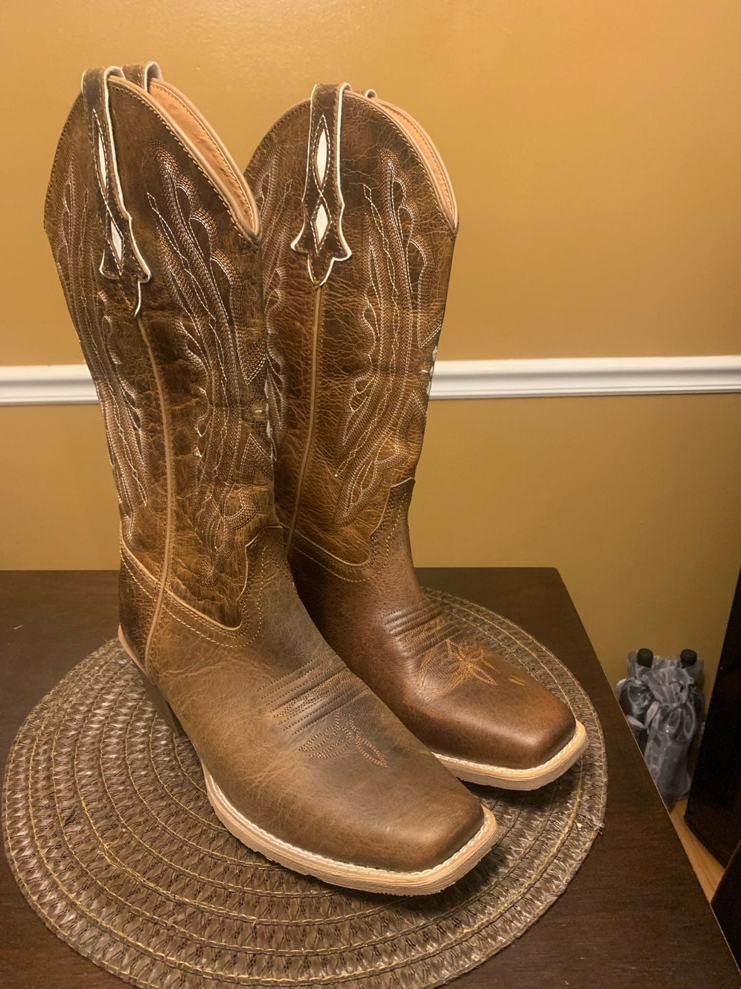 Justin Gypsy Western Cowgirl Boots Brown Leather 5