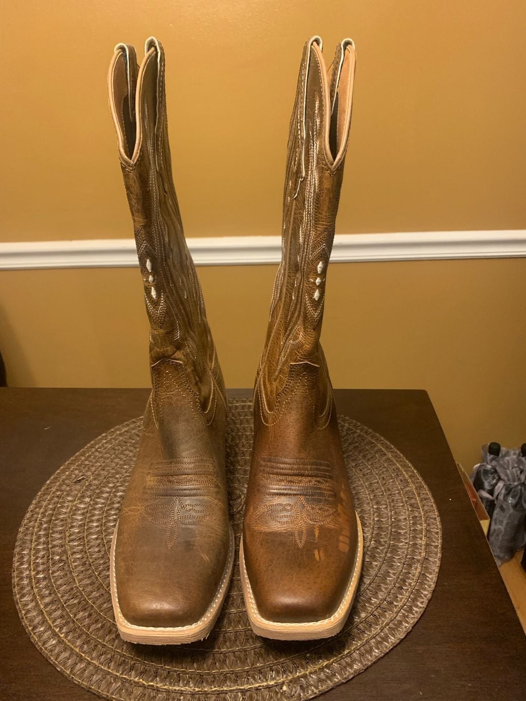 Justin Gypsy Western Cowgirl Boots Brown Leather 6