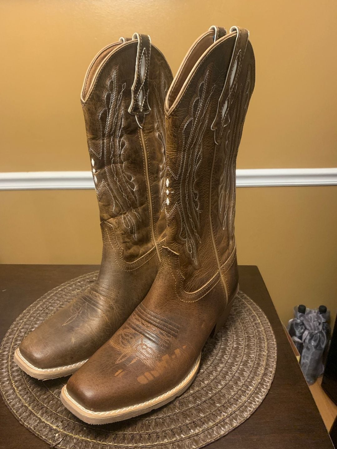 Justin Gypsy Western Cowgirl Boots Brown Leather 7