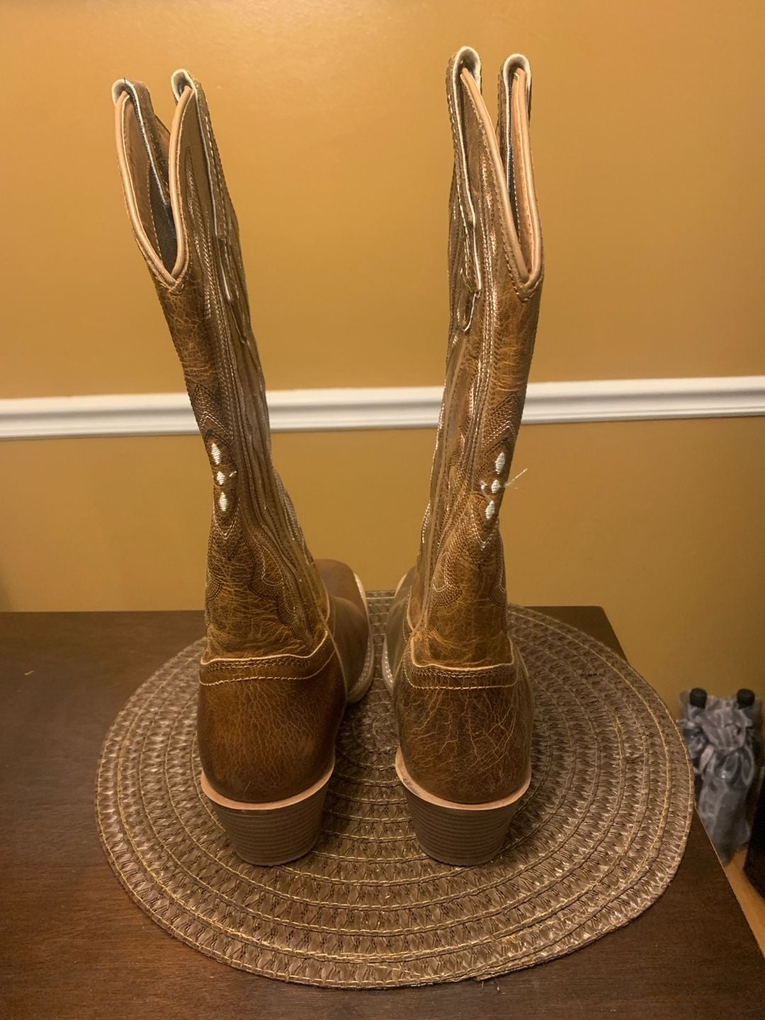 Justin Gypsy Western Cowgirl Boots Brown Leather 9