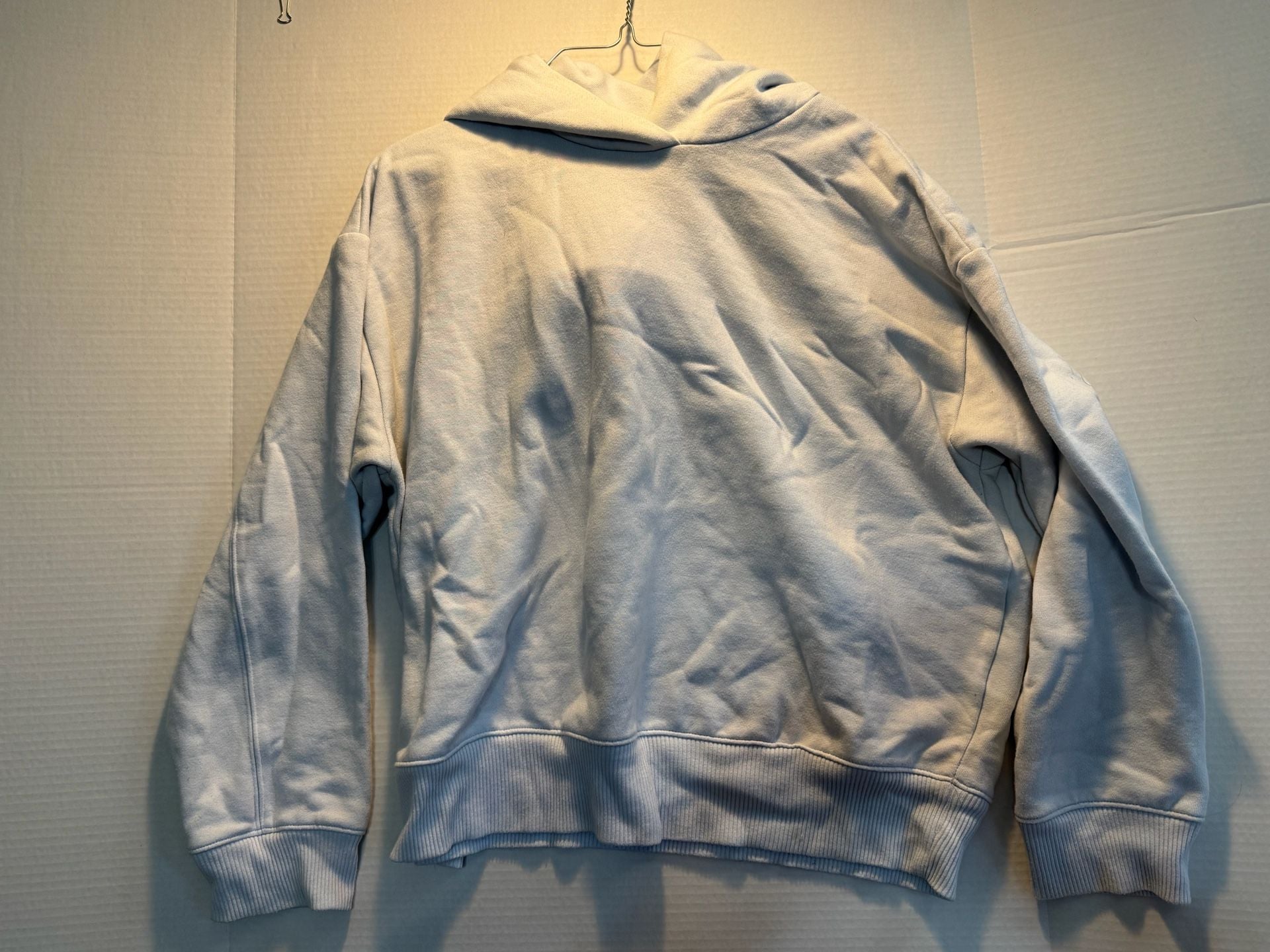 A New Day Hoodie Size L Light Blue Pullover Sweatshirt 2