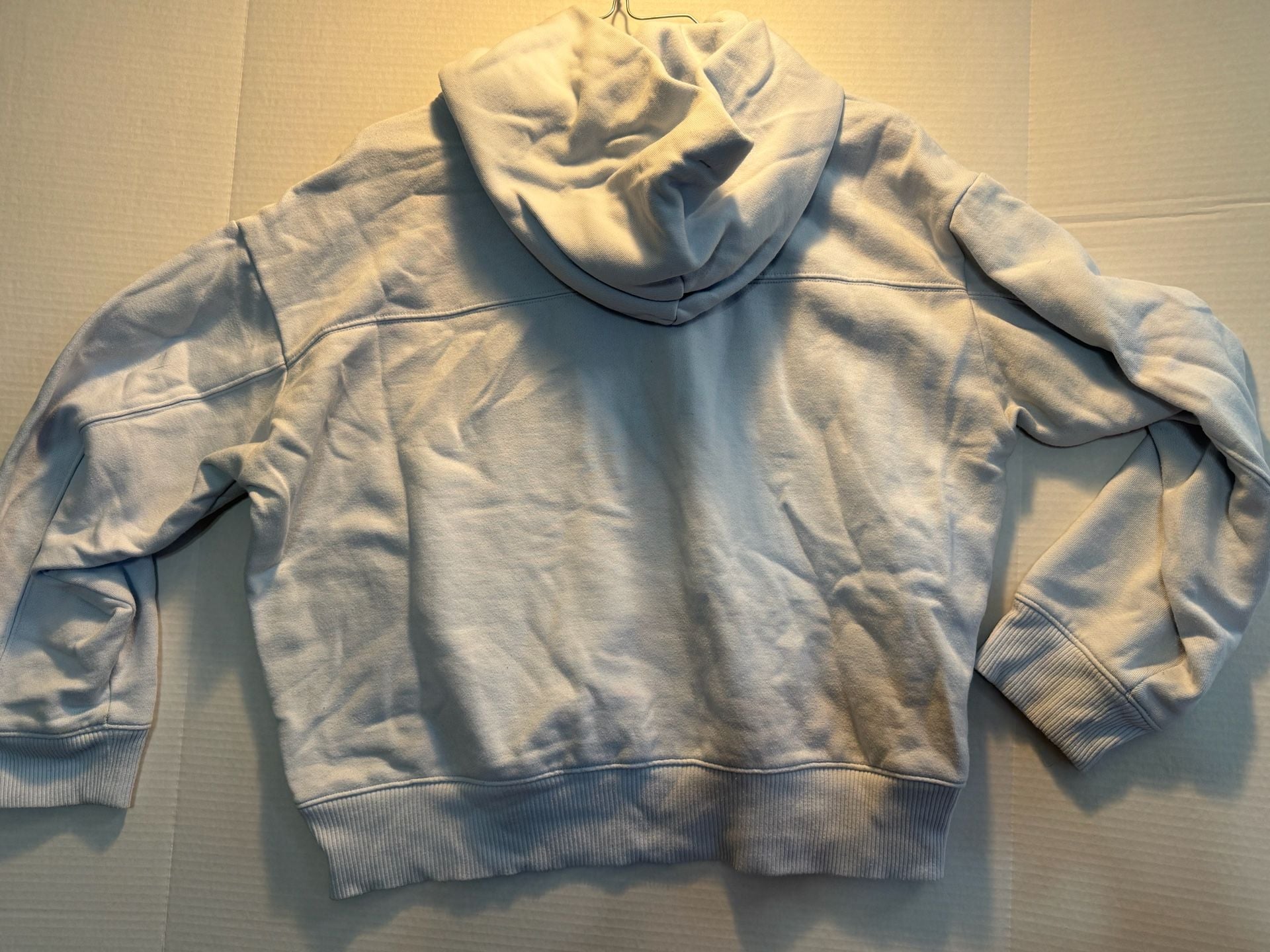 A New Day Hoodie Size L Light Blue Pullover Sweatshirt 6