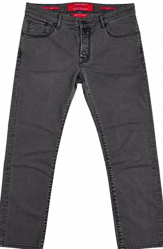 Jacob Cohen J688 COMF Tailored Jeans Gray 98% Cotton 32 2