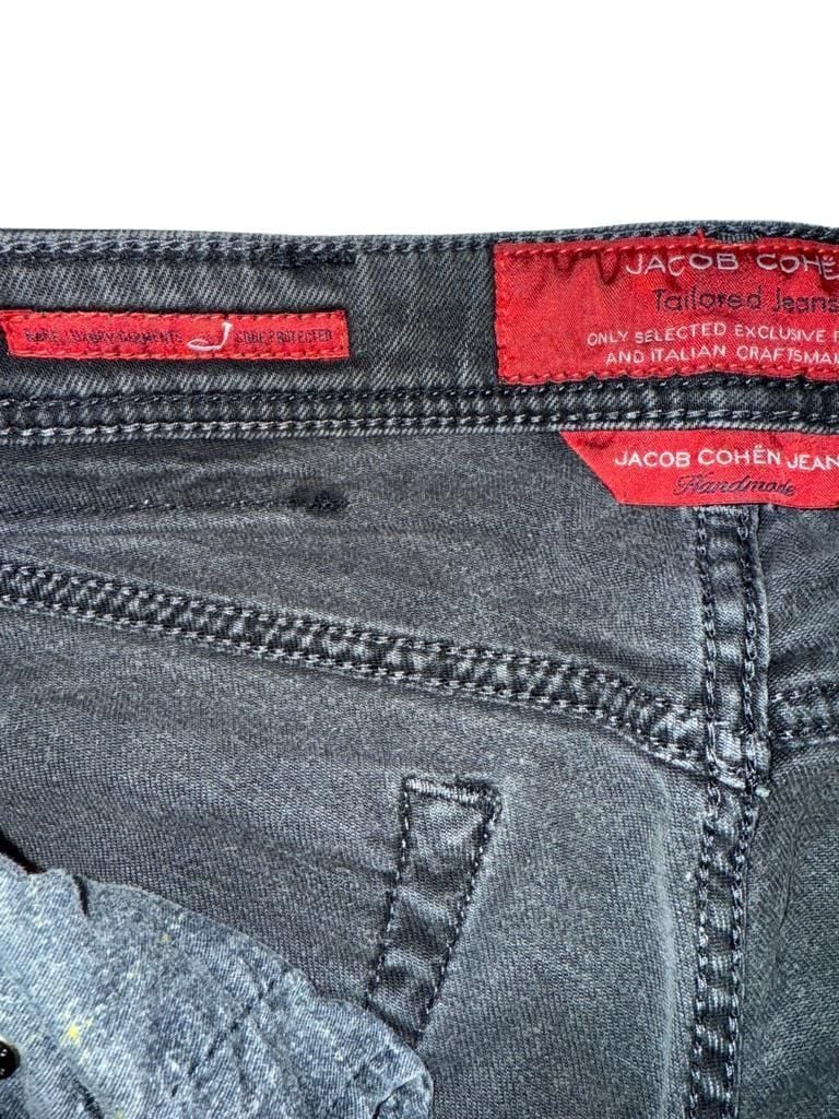 Jacob Cohen J688 COMF Tailored Jeans Gray 98% Cotton 32 8