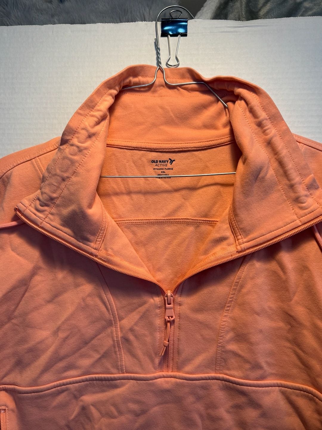Old Navy Dynamic Fleece Sweatshirt XXL Peach 5