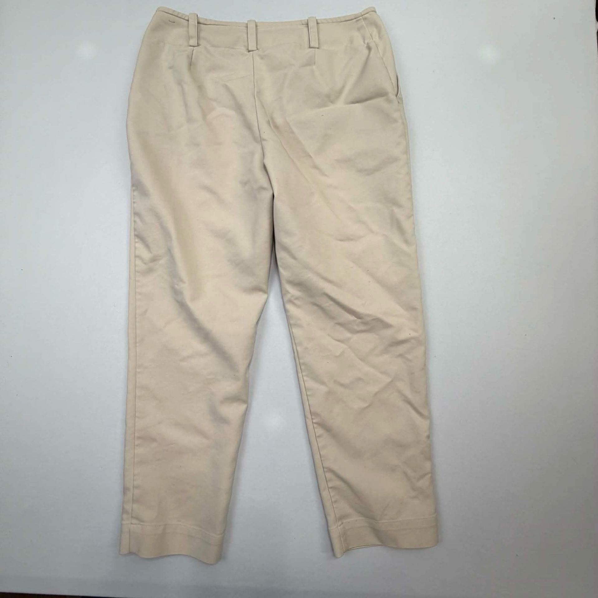 Prologue Pants Size 6 Beige Casual Crop Trousers 7