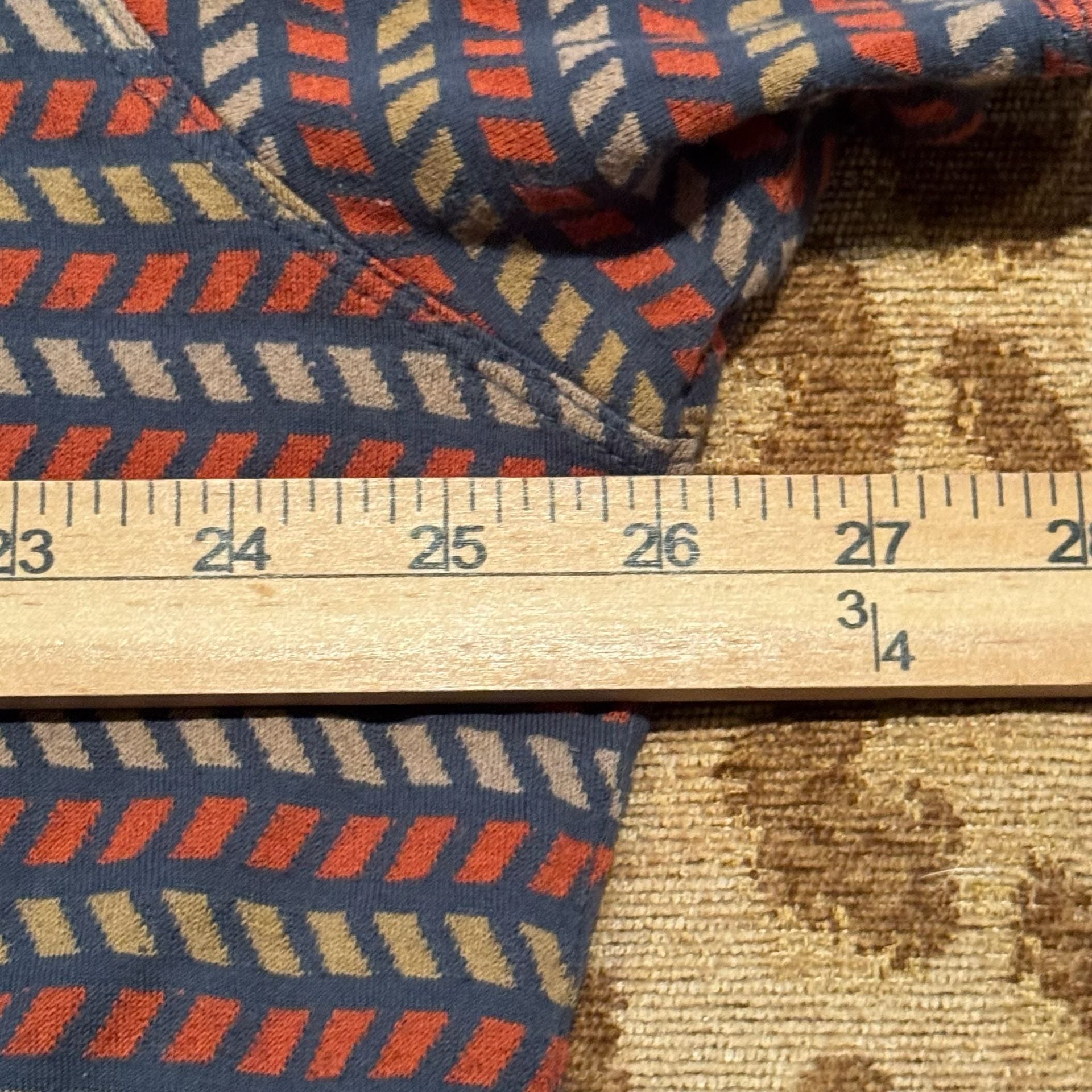 Howler Bros Mens XXL Polo Shirt Geometric Western Pearl Snap Pocket 100% Cotton 11