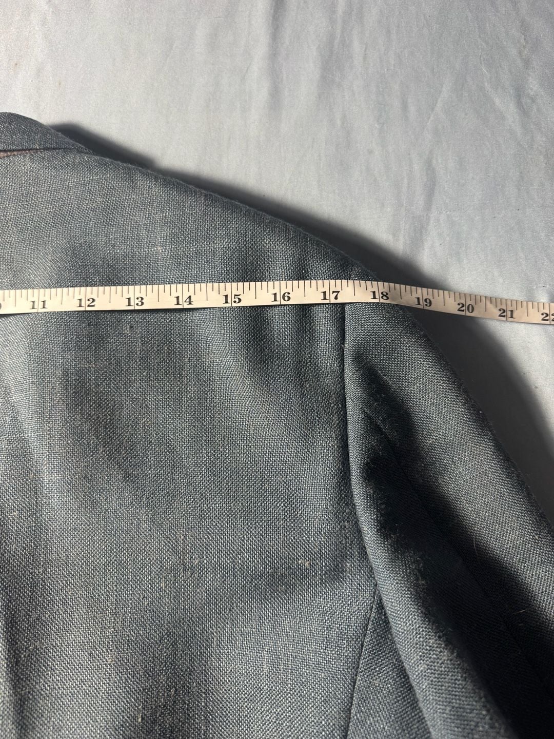 Chaps by Ralph Lauren Blazer Sport Coat Gray Wool USA Made 12
