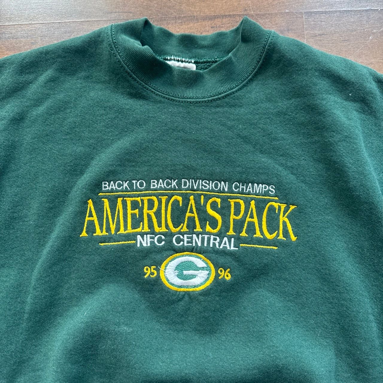 Fruit Of The Loom Green Bay Packers Sweatshirt Size XL 3