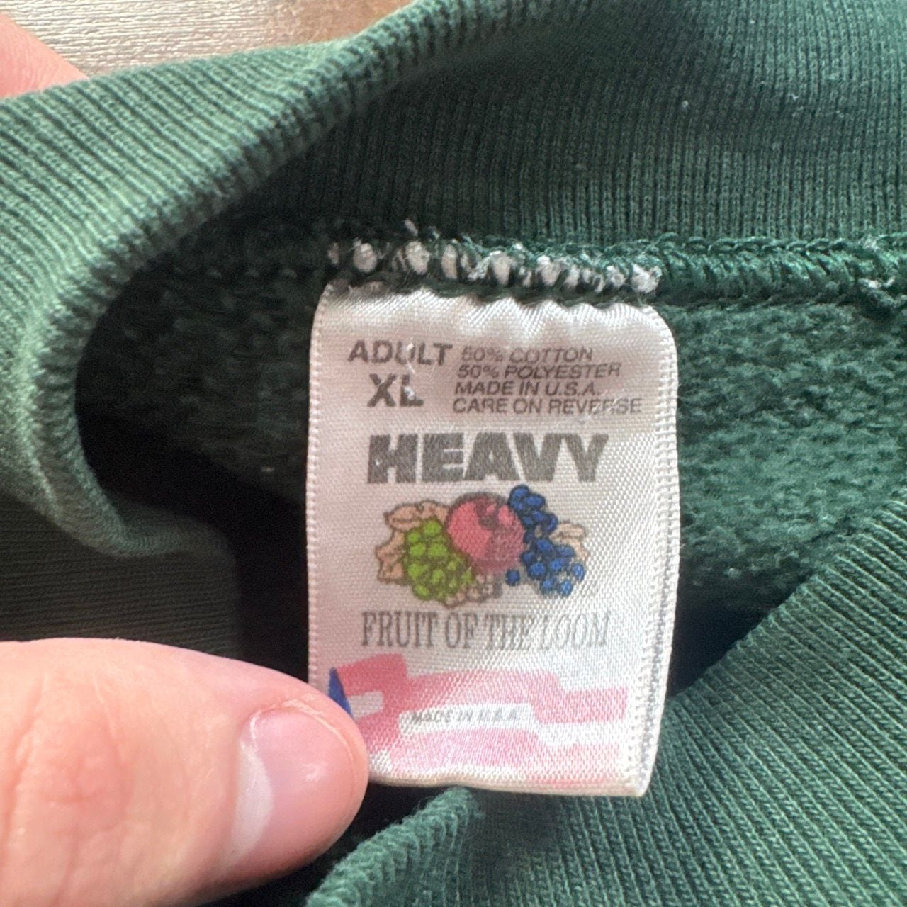 Fruit Of The Loom Green Bay Packers Sweatshirt Size XL 4