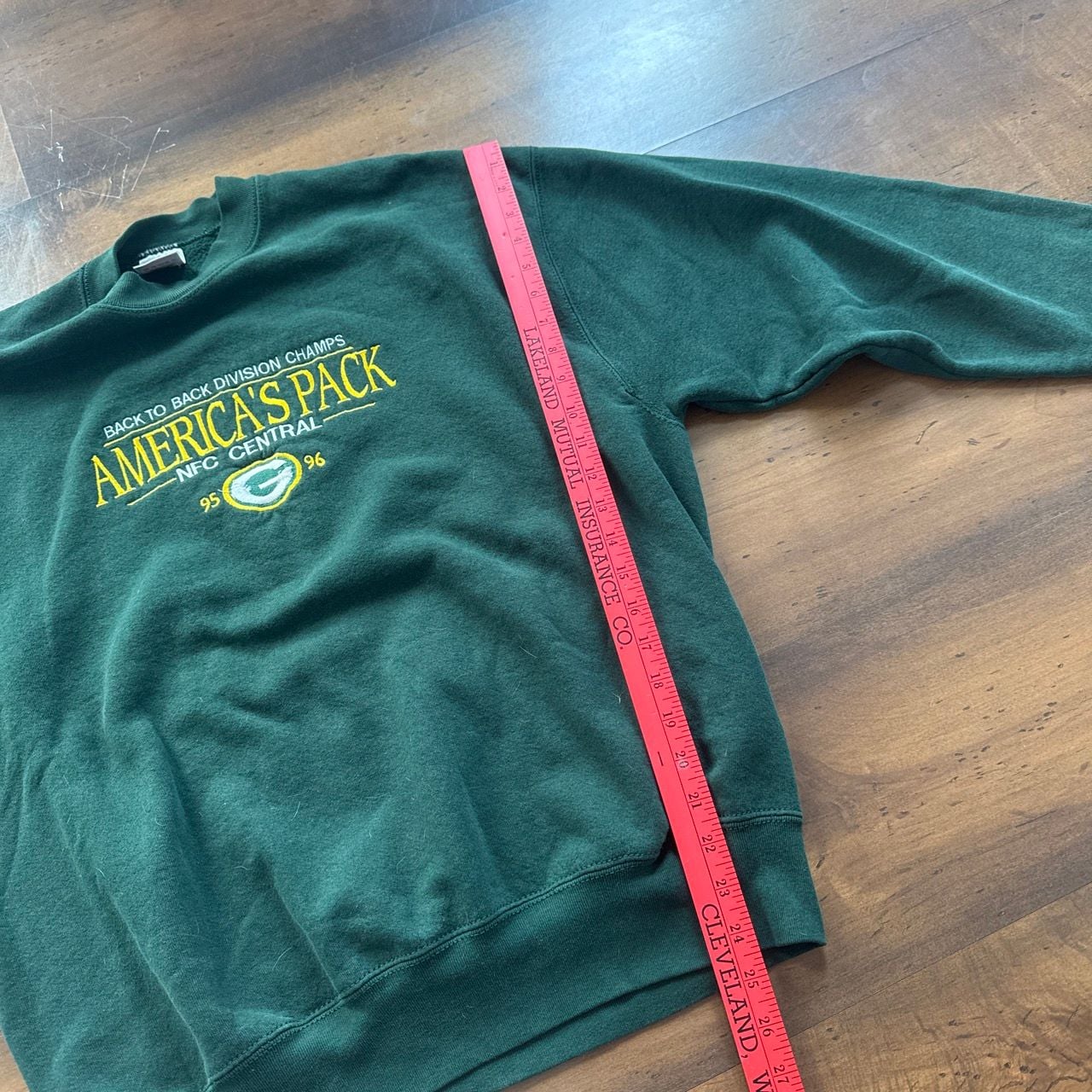 Fruit Of The Loom Green Bay Packers Sweatshirt Size XL 6