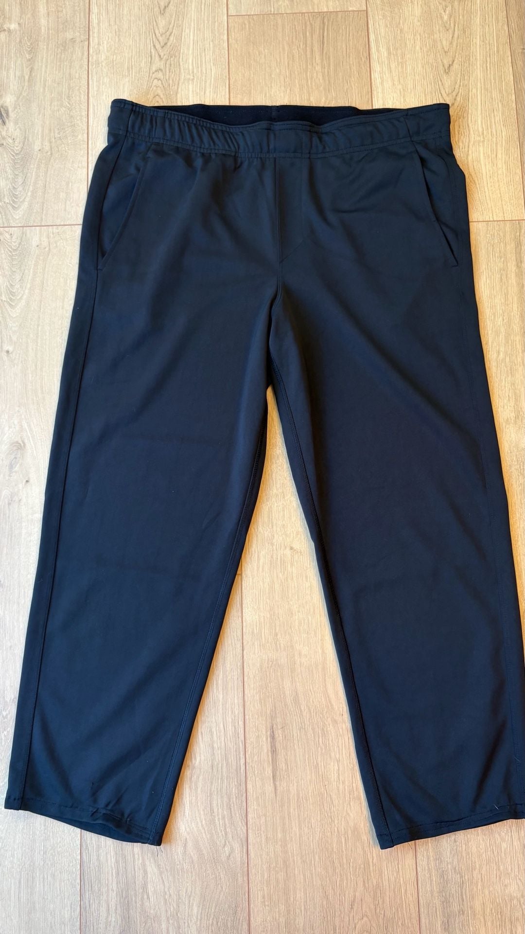 All In Motion Pants Size L32 Black Athletic Joggers 2