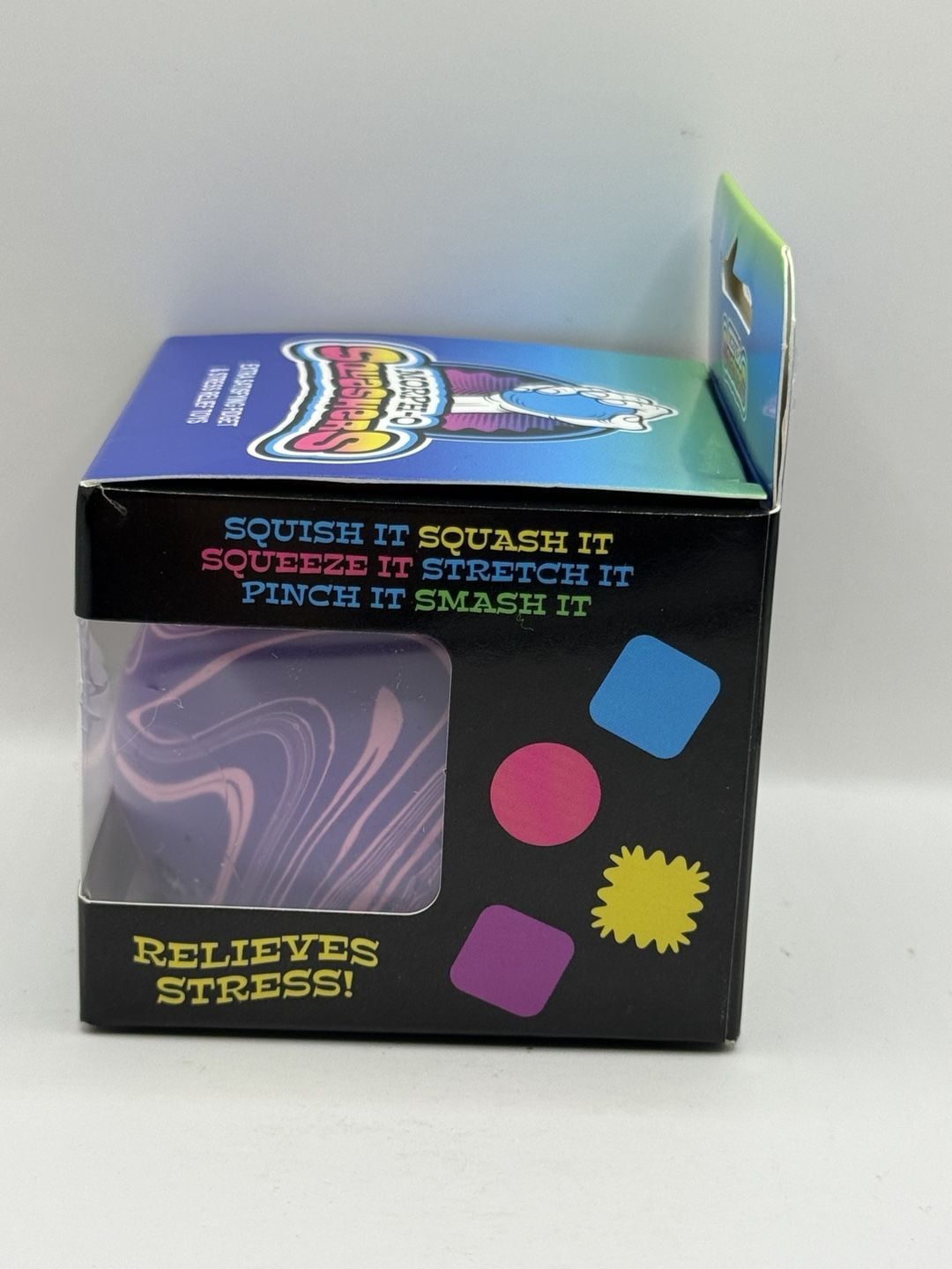 Morph-O Squashers Marbleized Extra Strong Squishy Ball Purple 3