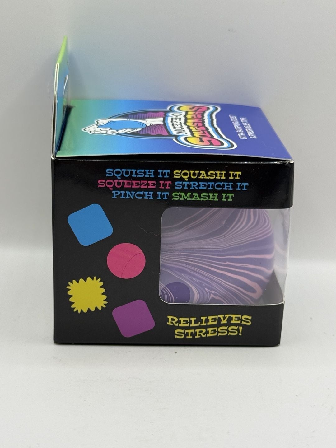 Morph-O Squashers Marbleized Extra Strong Squishy Ball Purple 5