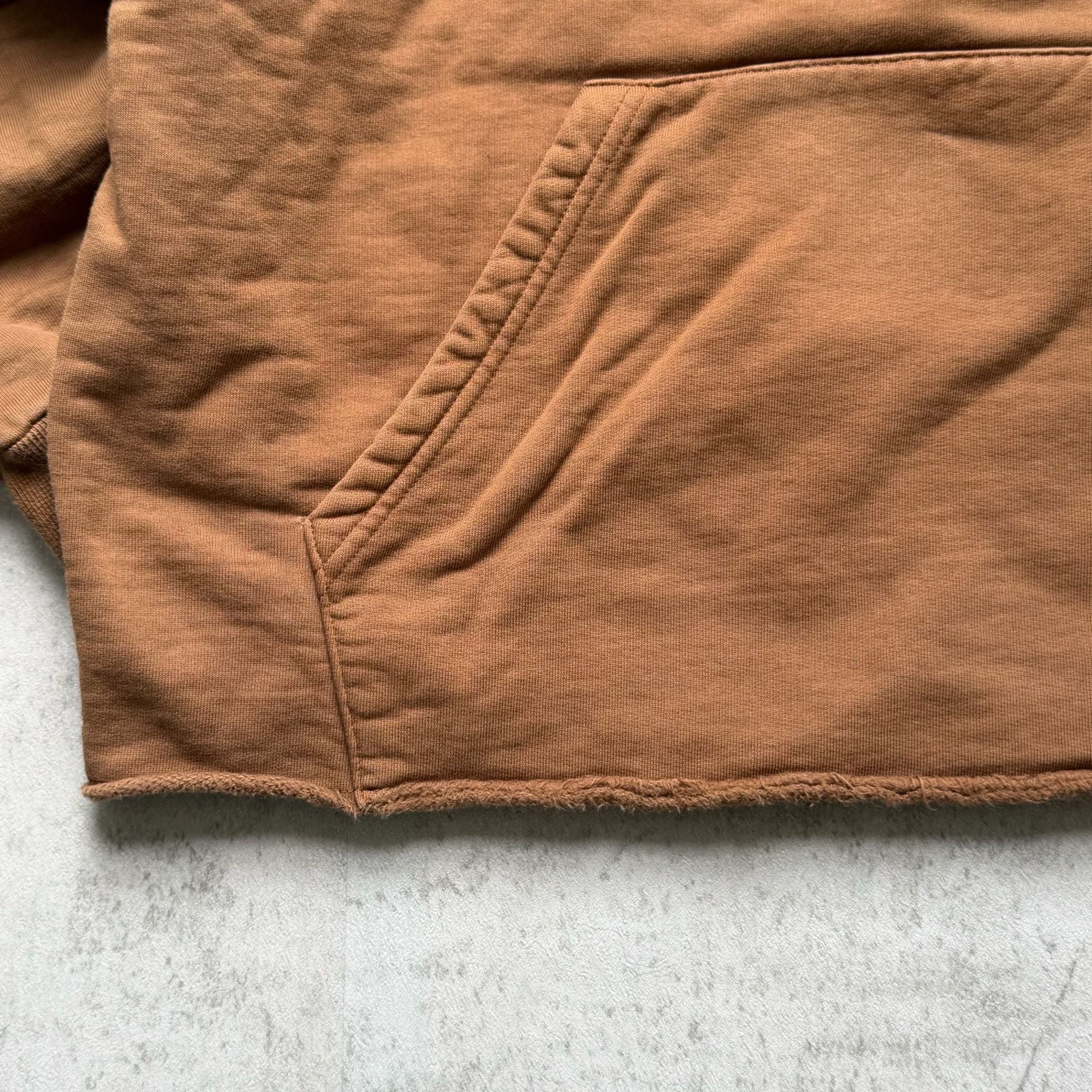 drew house Mascot Deconstructed Hoodie Size S Brown 7