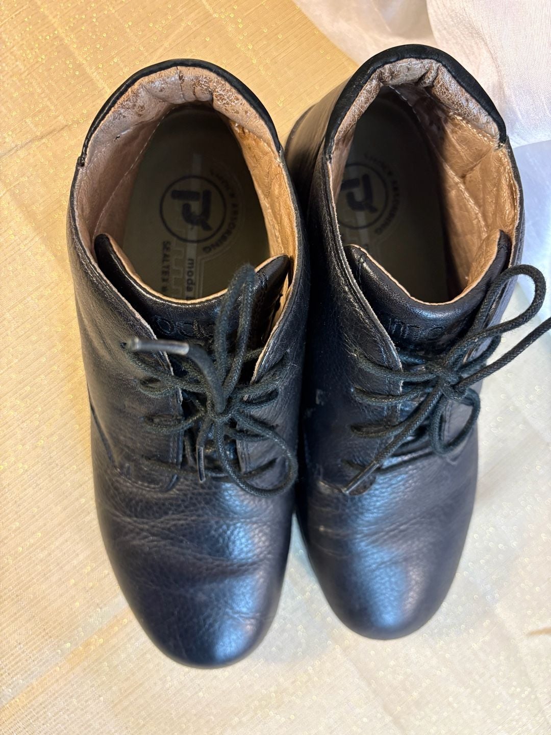 Propét Kelly WD001 Size 8.5W Black Leather Boots 4