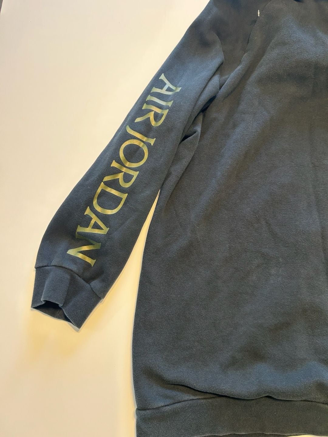 Jordan Nike Air Full Zip Hoodie Size XXL Black Gold Jumpman Logo 9