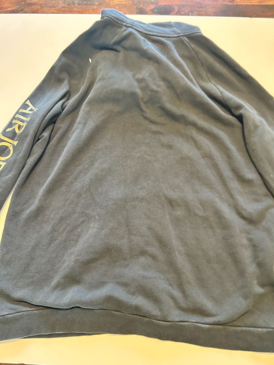 Jordan Nike Air Full Zip Hoodie Size XXL Black Gold Jumpman Logo 10