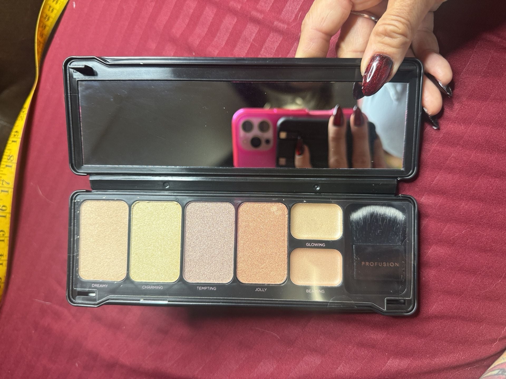 Profusion Cosmetics Highlight Makeup Case Palette 1