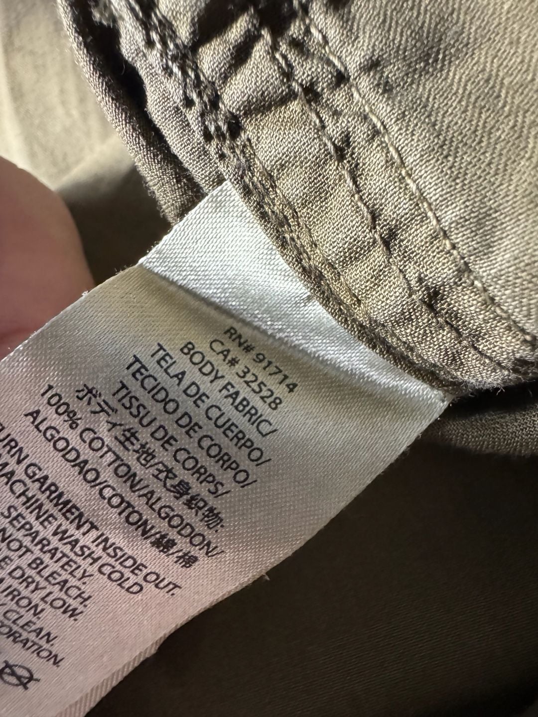 Armani Exchange Short Sleeve Button Down Shirt Brown 5