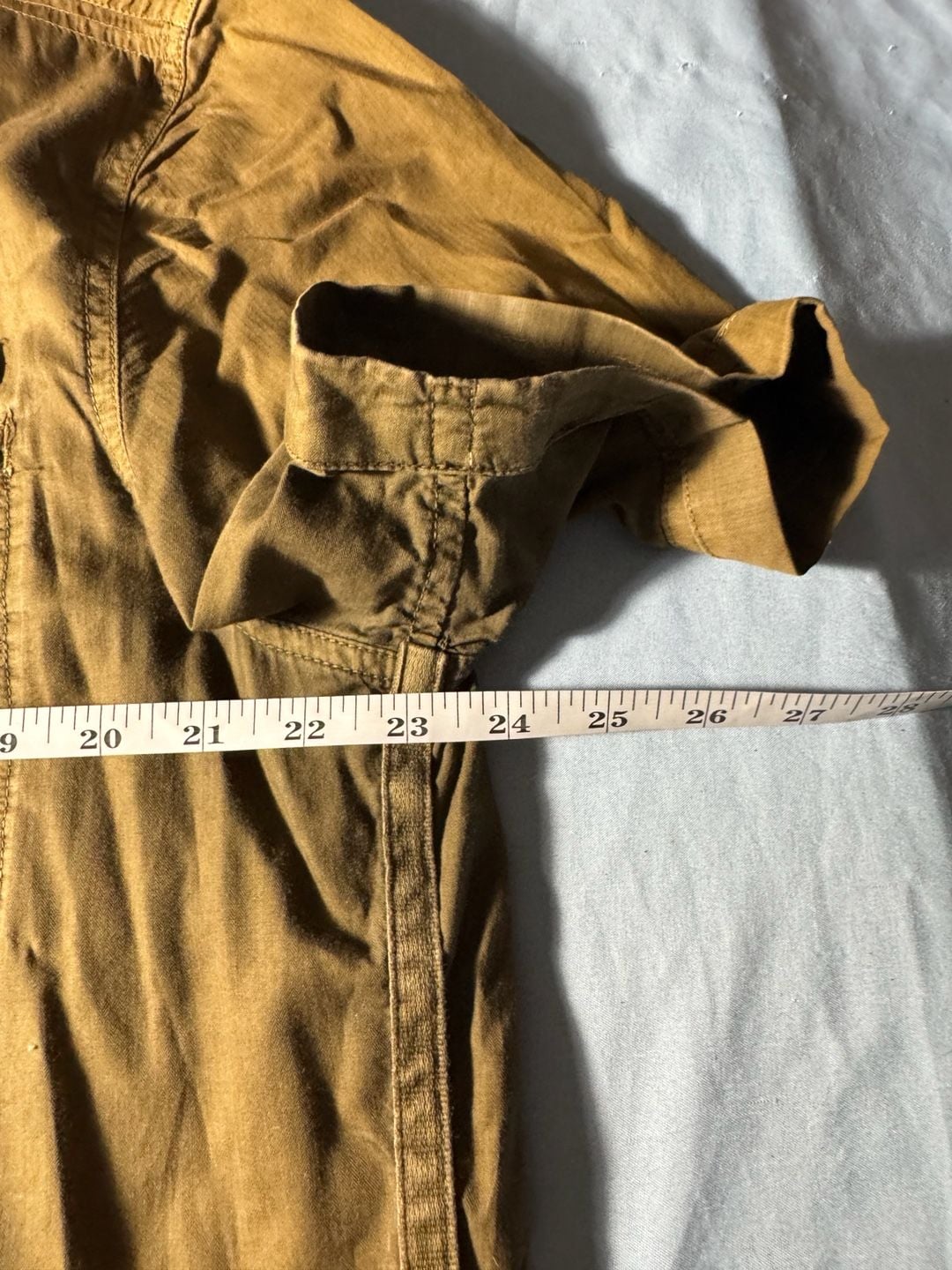 Armani Exchange Short Sleeve Button Down Shirt Brown 6