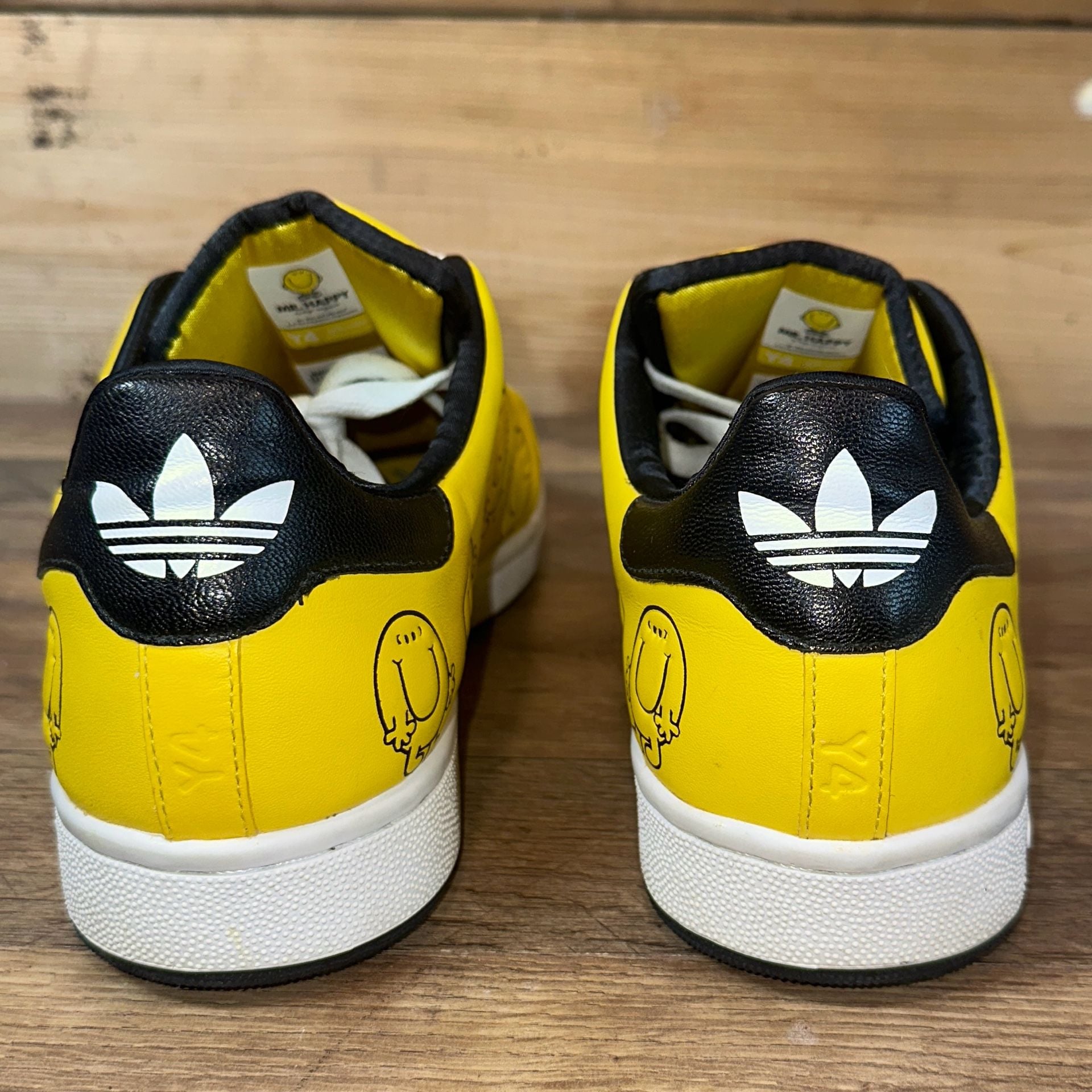 Adidas Stan Smith II Y4 Mr. Happy Size 11 Yellow Sneakers 4