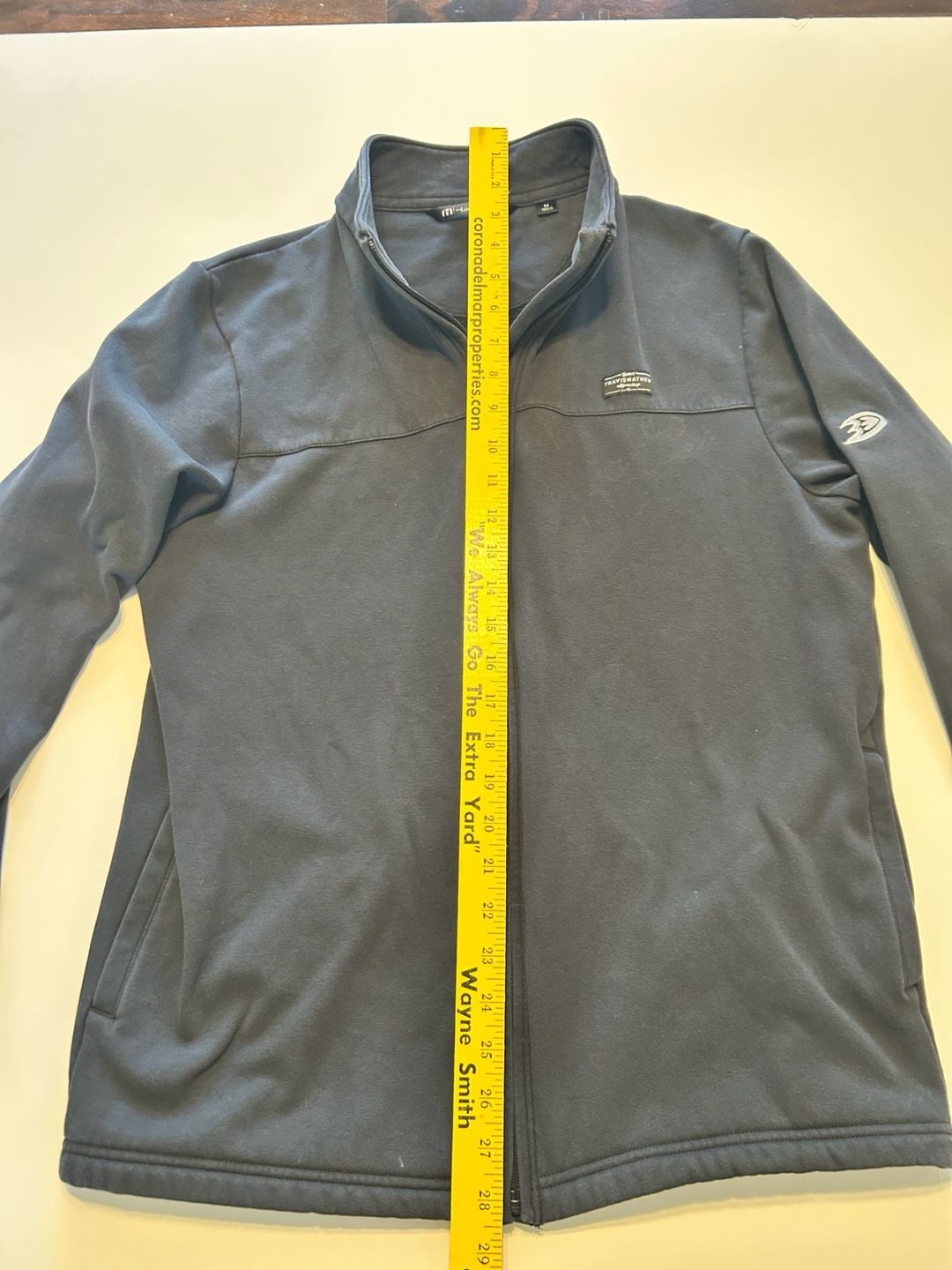 TravisMathew Full Zip Jacket Black 8