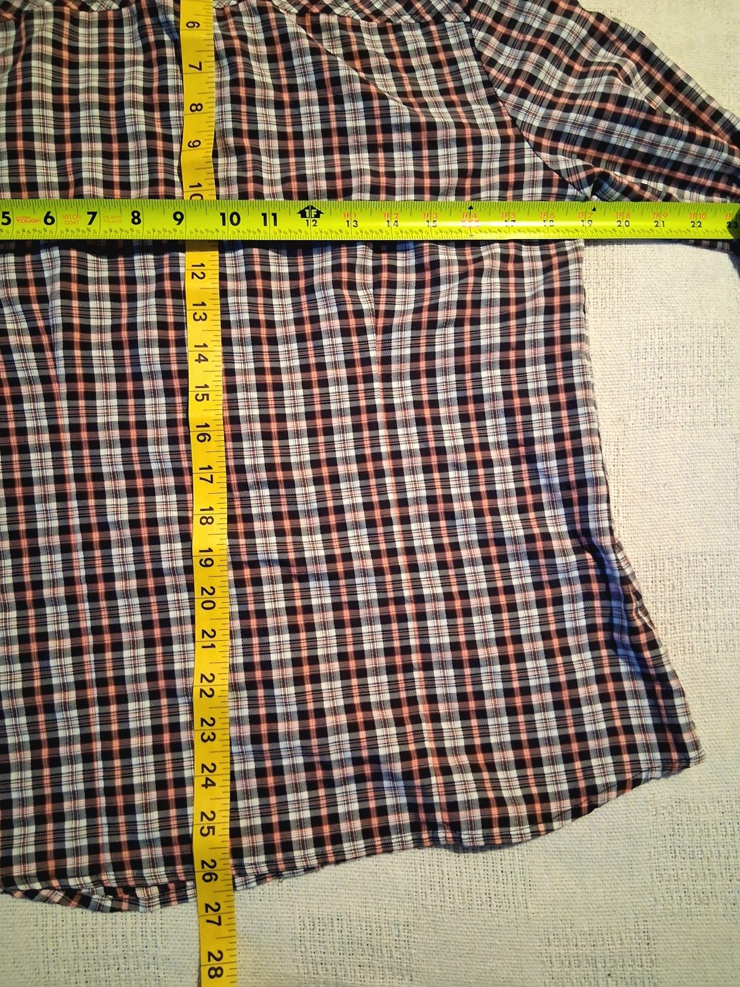 Eddie Bauer Plaid Long Sleeve Button Up Shirt Size S 5