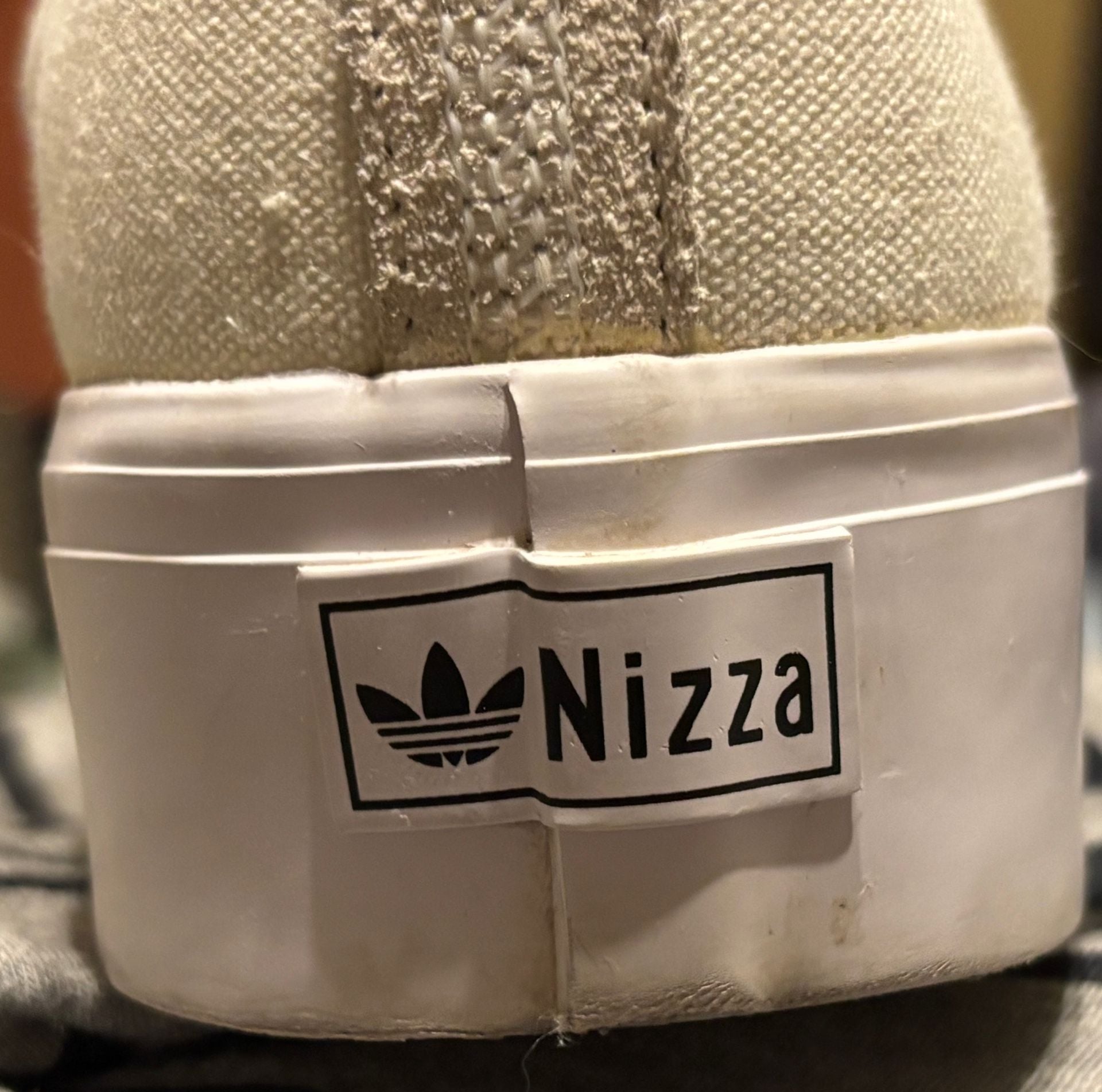 Adidas Nizza Platform Mid Off White Blue Fusion 5