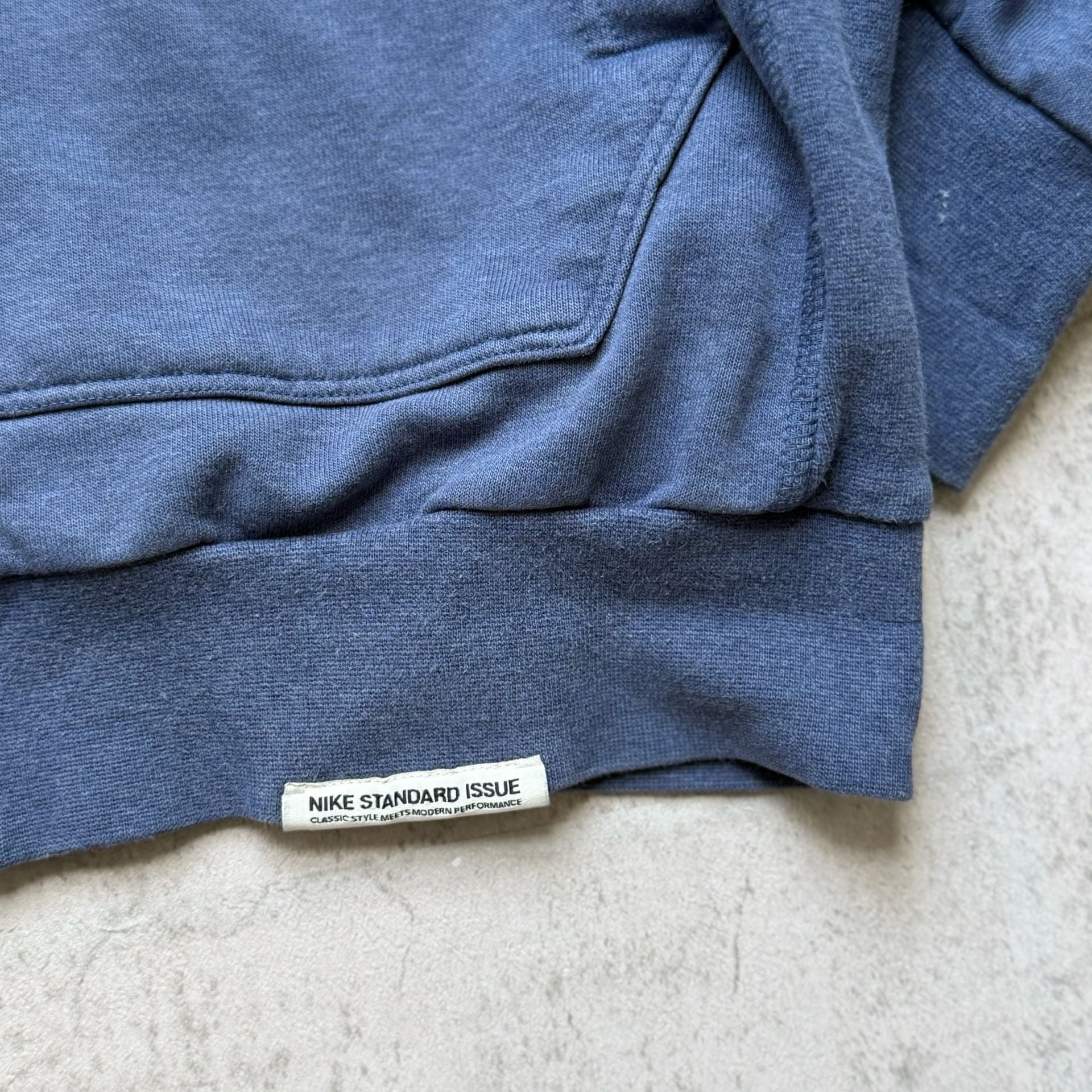 Nike Standard Issue Dri-Fit Full Zip Hoodie Thunder Blue 5