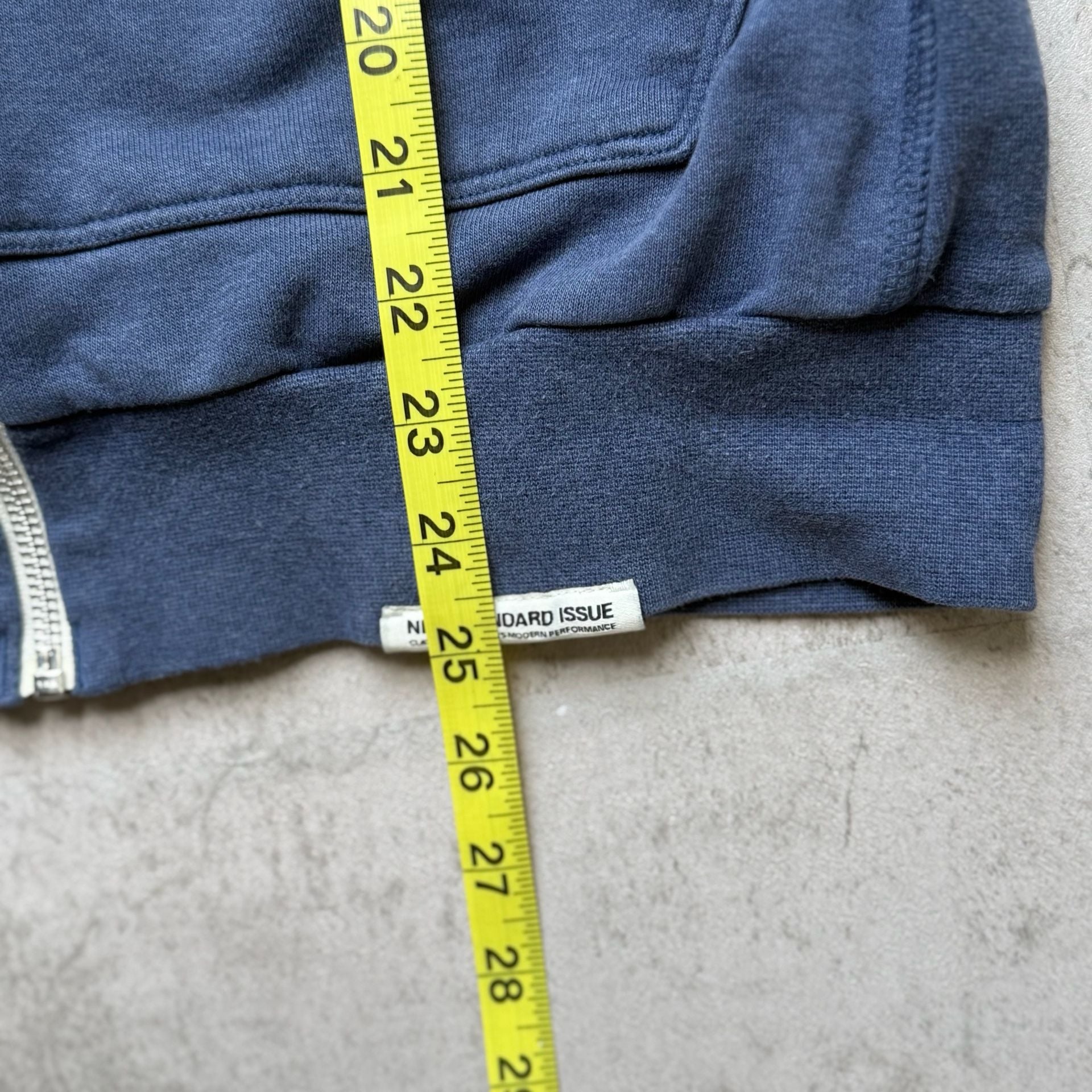 Nike Standard Issue Dri-Fit Full Zip Hoodie Thunder Blue 9