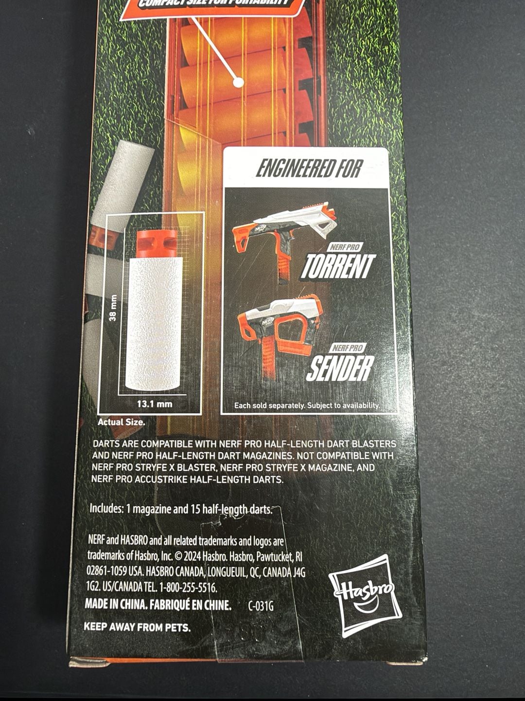 Nerf Pro Mag Plus Half-Length Dart Magazine 5