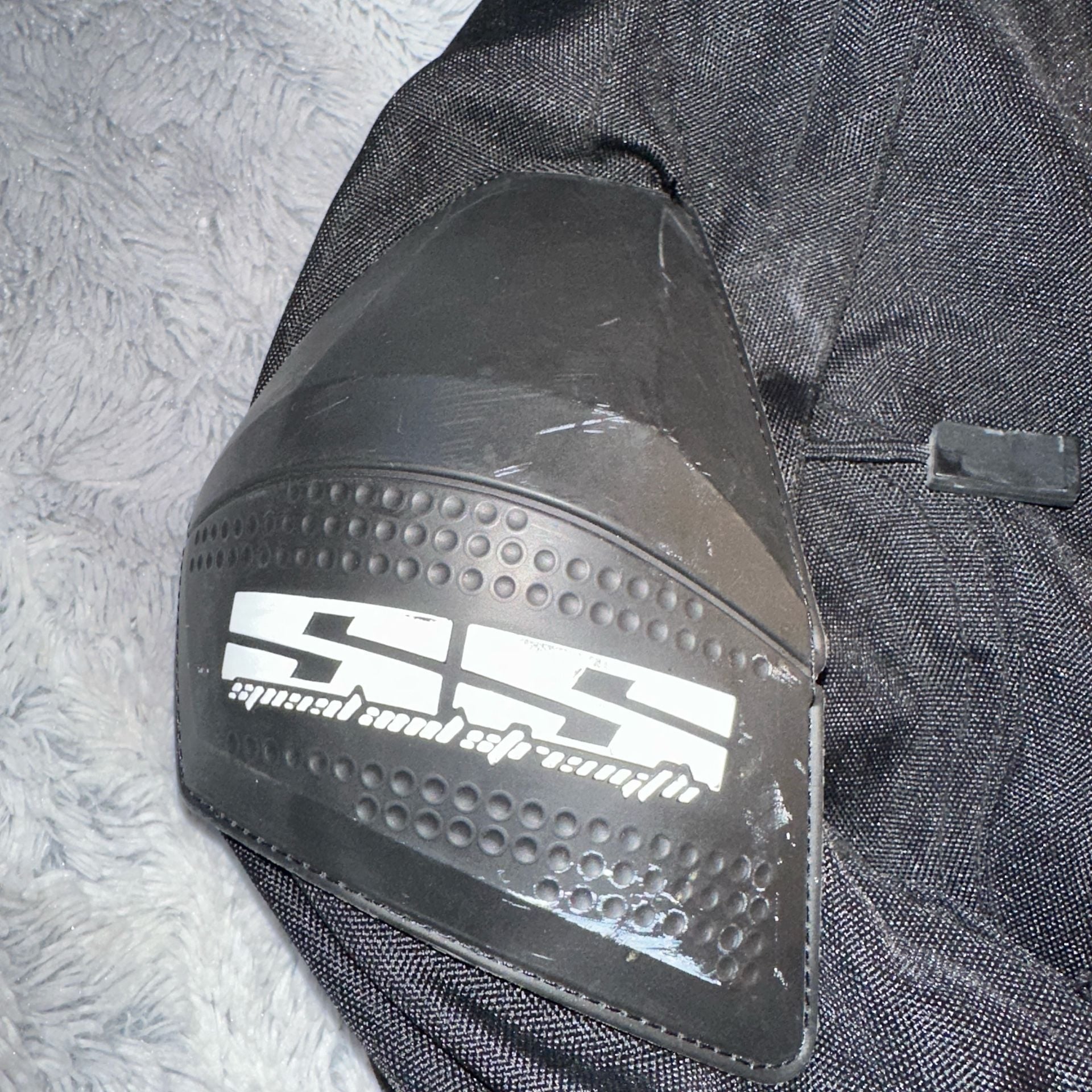 Speed And Strength Motorcycle Jacket Size 3XL Black Armored W/ Spine Pad 5