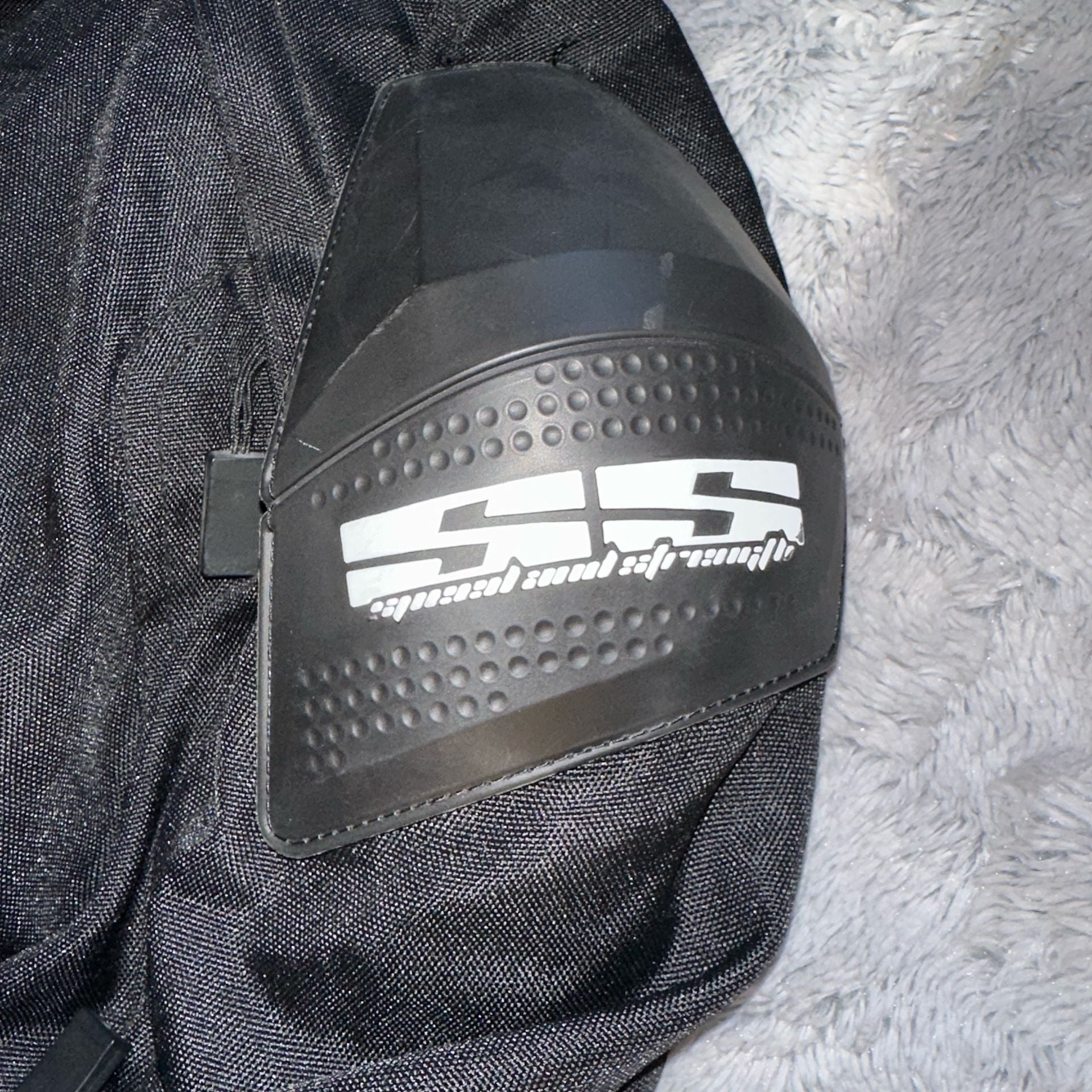 Speed And Strength Motorcycle Jacket Size 3XL Black Armored W/ Spine Pad 6