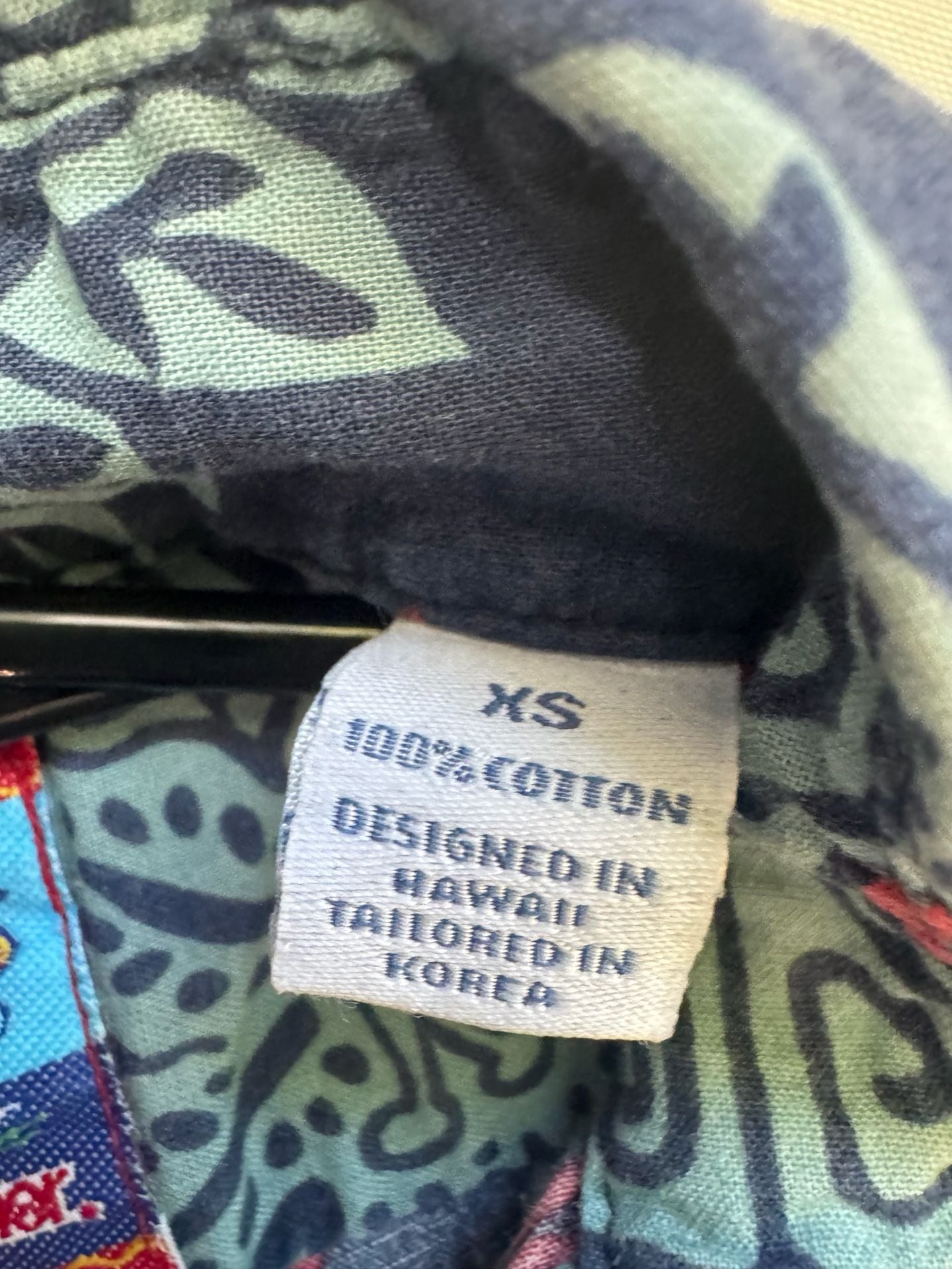 Vintage Reyn Spooner Hawaiian Pullover Aloha Shirt Tropical Tiki Size XS 5