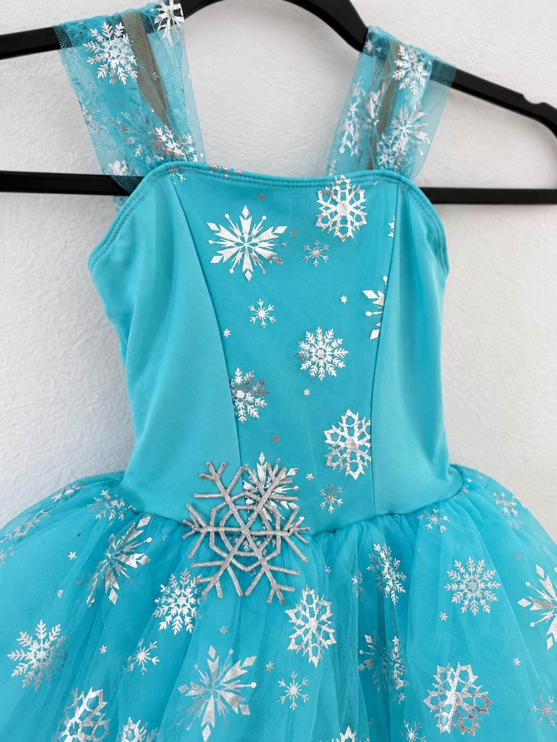 Revolution Dancewear Snowflake Costume Dress. Elsa Costume for Halloween. 4
