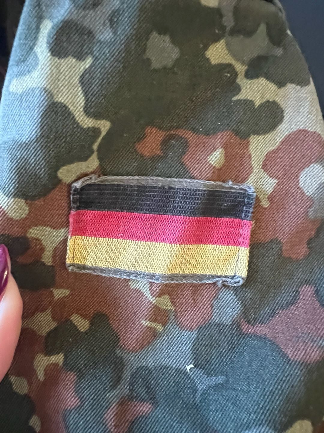German Military Flecktarn Camo Field Shirt Gr. 11 XL* 5