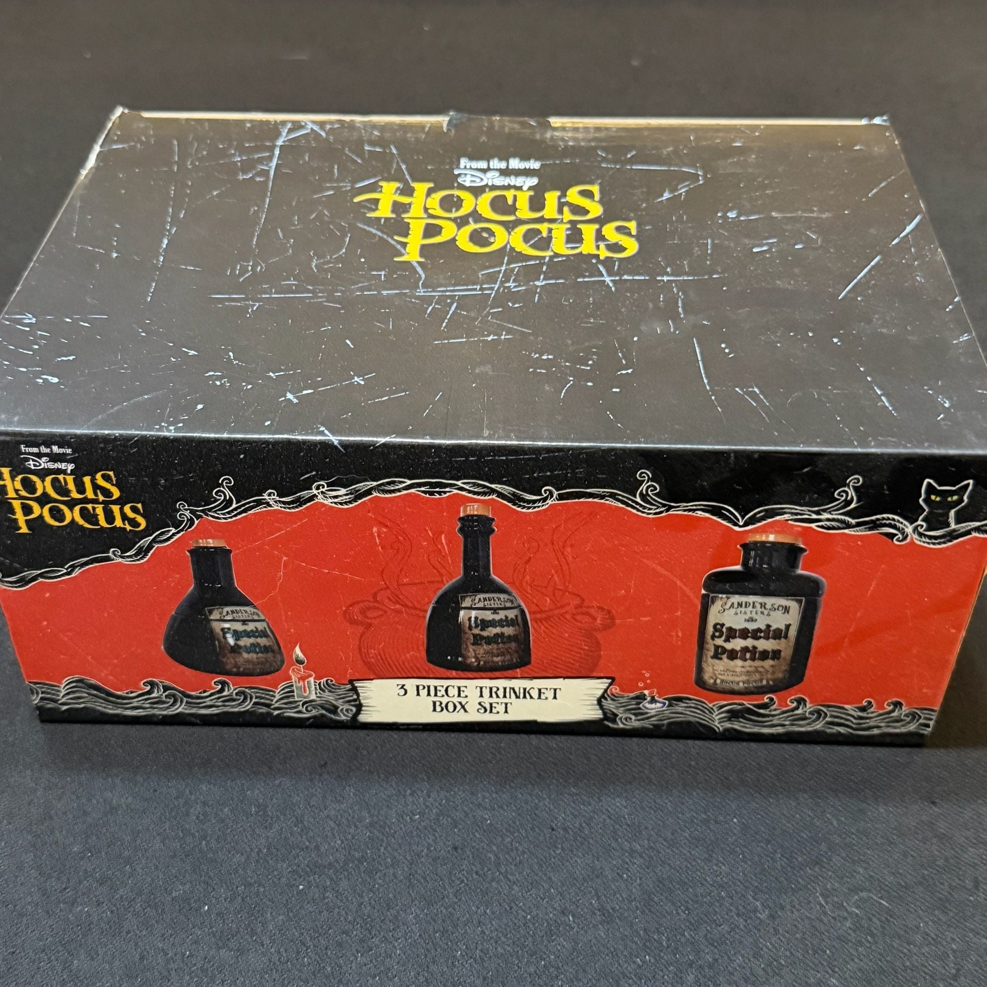 Disney Hocus Pocus Three Piece Trinket Box Set NEW! 1