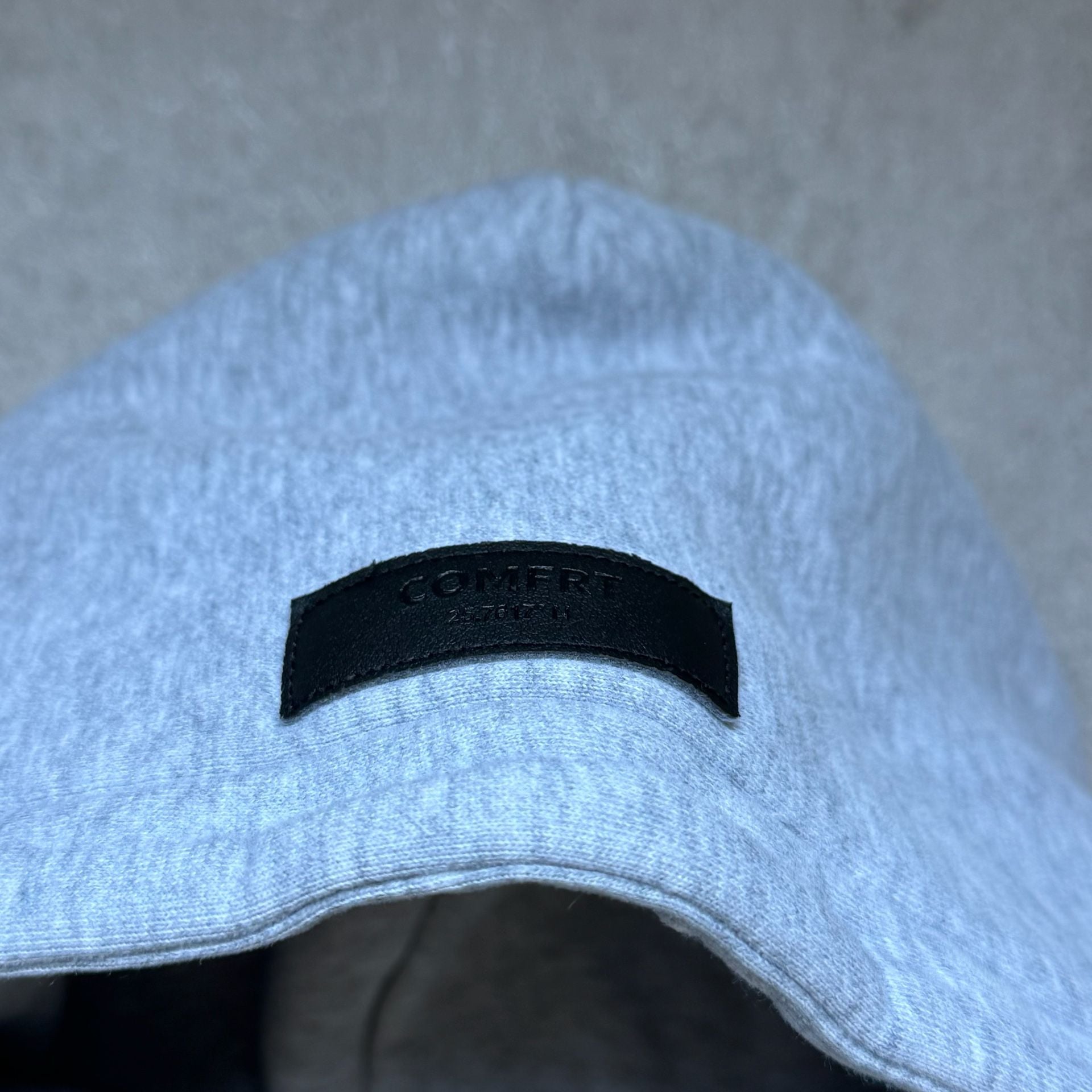 Comfrt Weighted Hoodie Grey 5