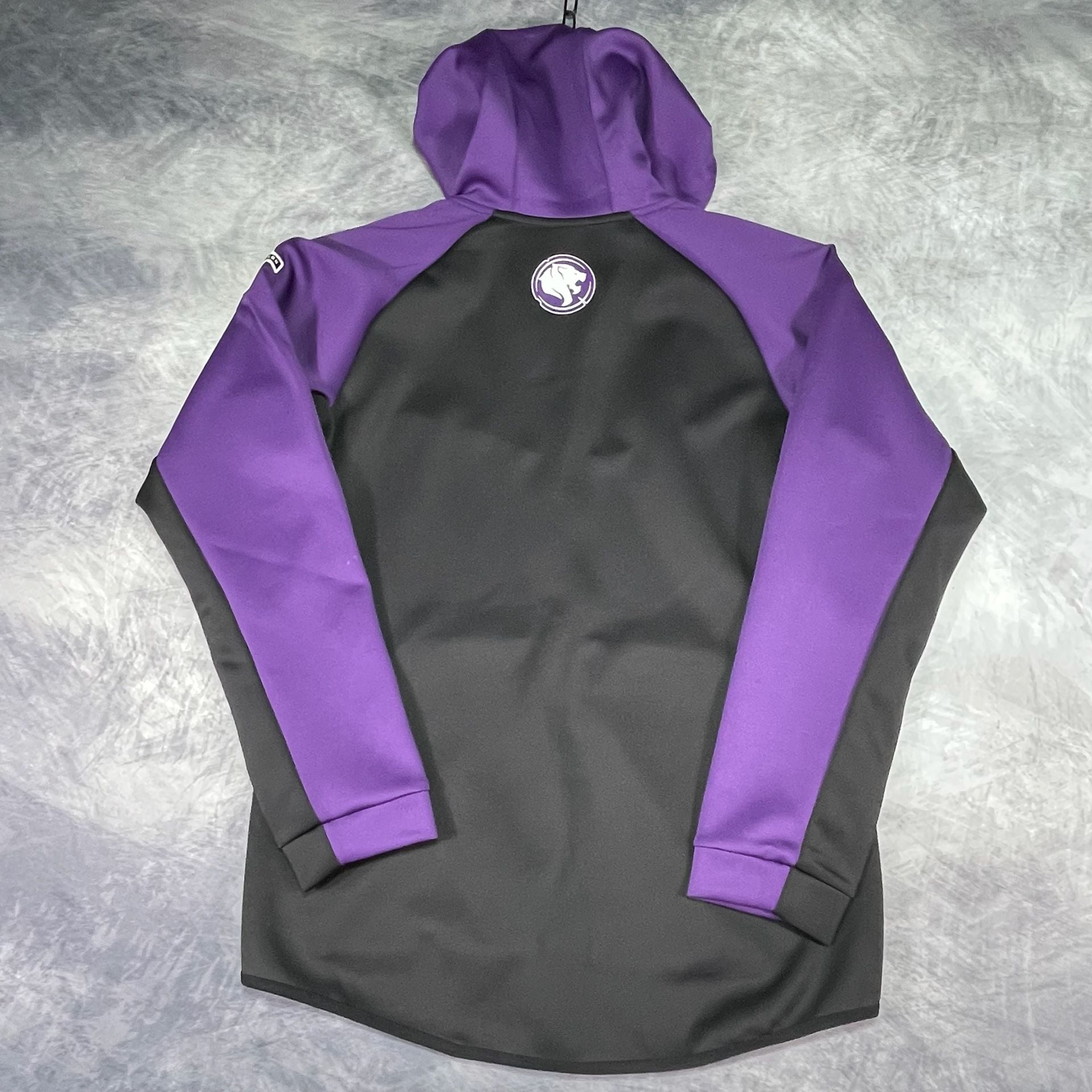 Overwatch League Los Angeles Gladiators Zip Hoodie Size XL Purple Black 8