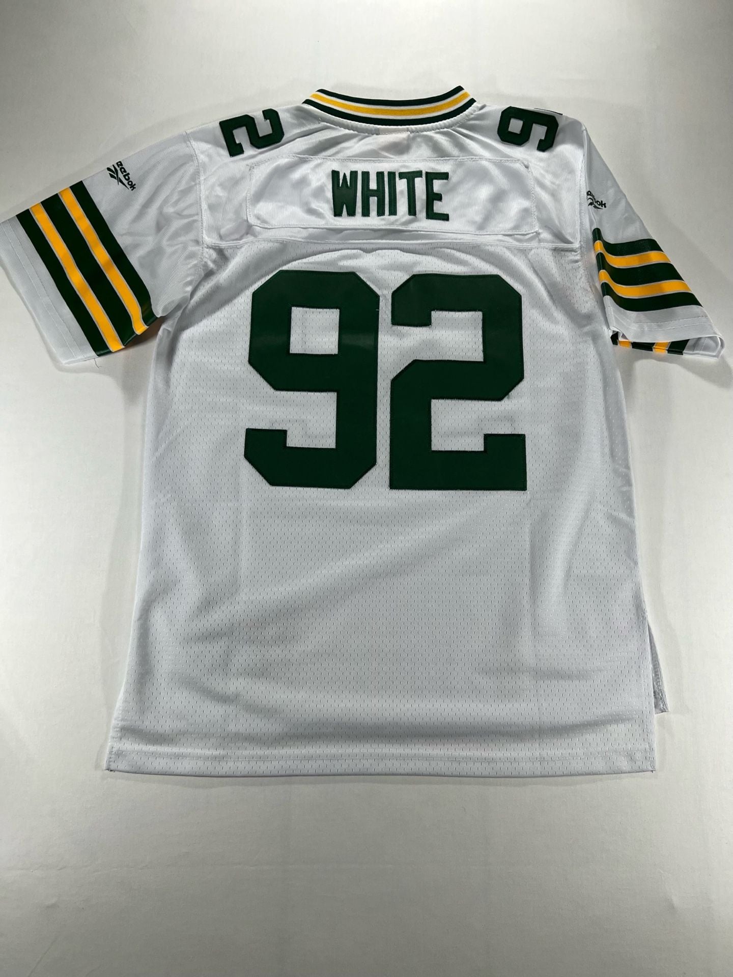 Reebok Reggie White Green Bay Packers 1996 Jersey Size L (14/16) White 3