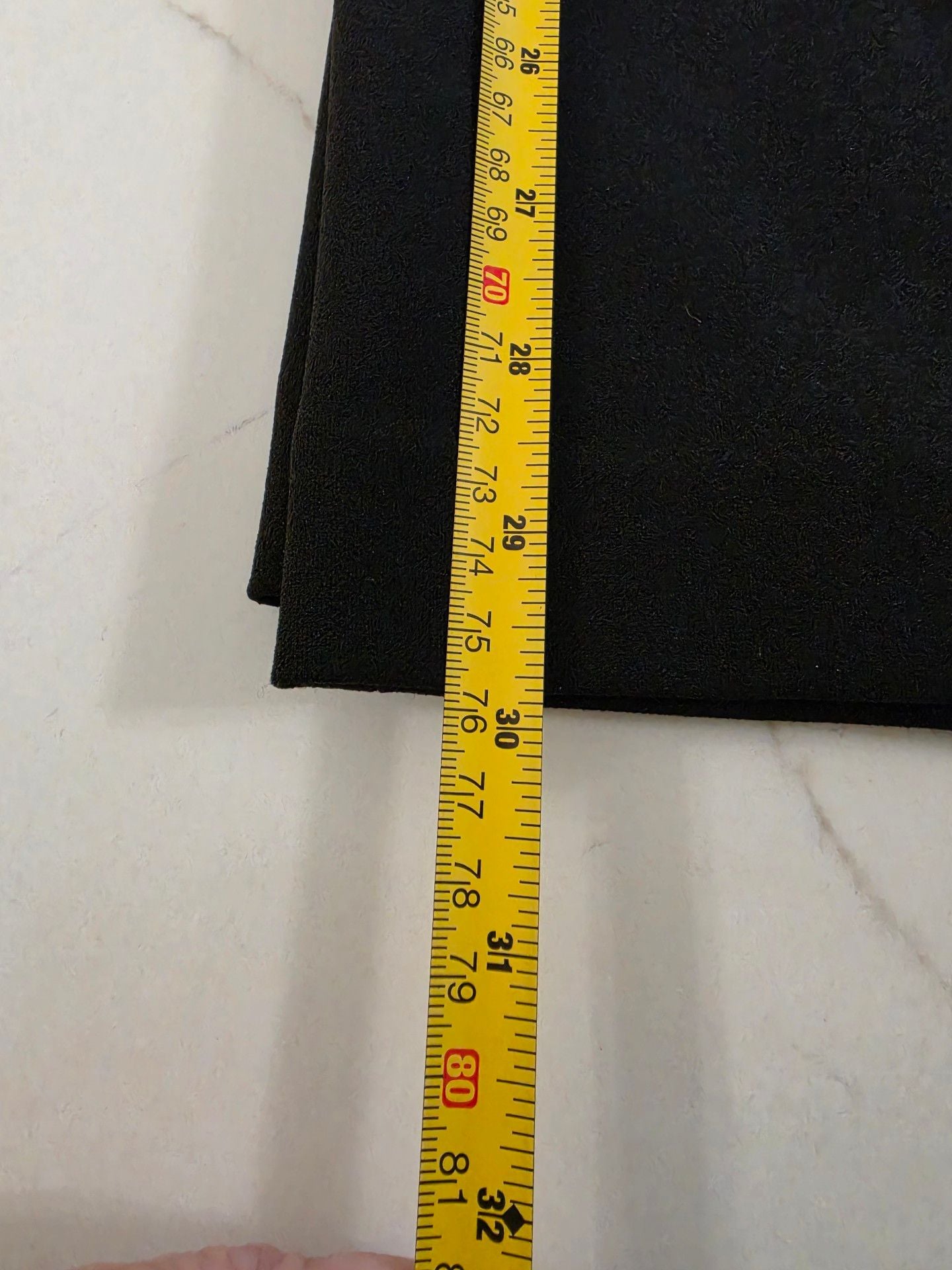 New Calvin Klein Dress Pants Size 14W Black Gold Button Details 8